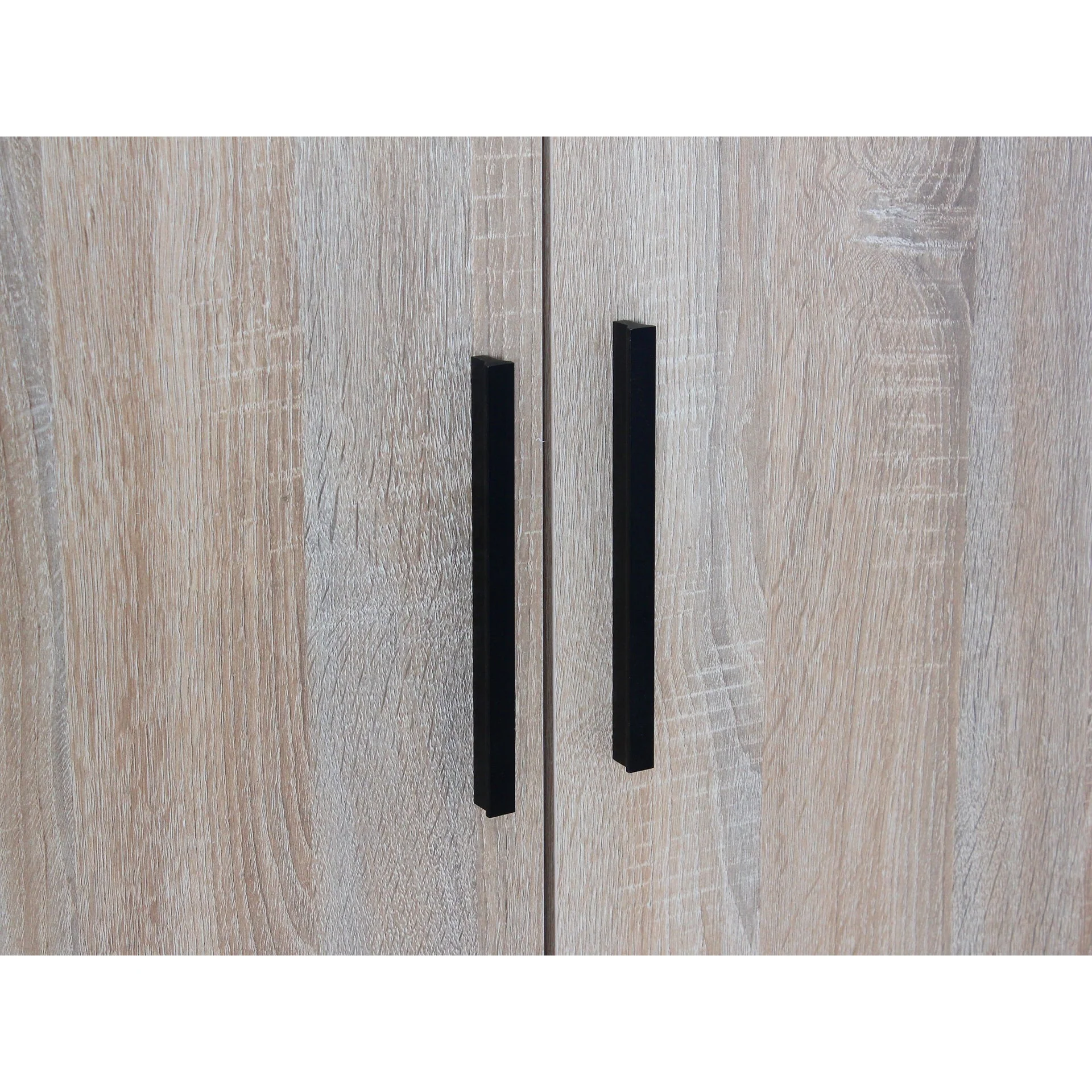 Bram 2 Door Wardrobe with 2 Drawers - Oak - Image 8