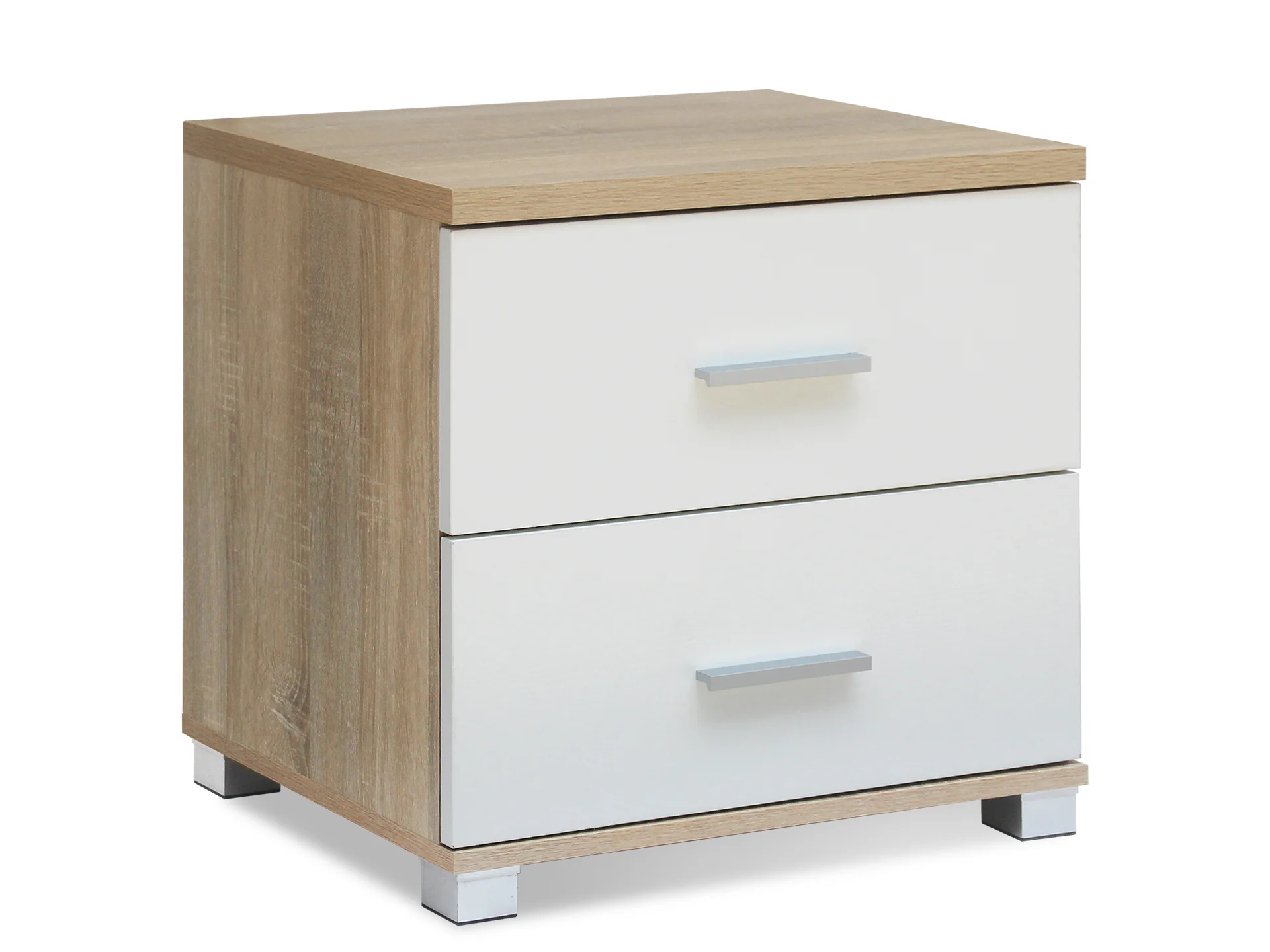 Bram Bedside Table - Oak - Image 2