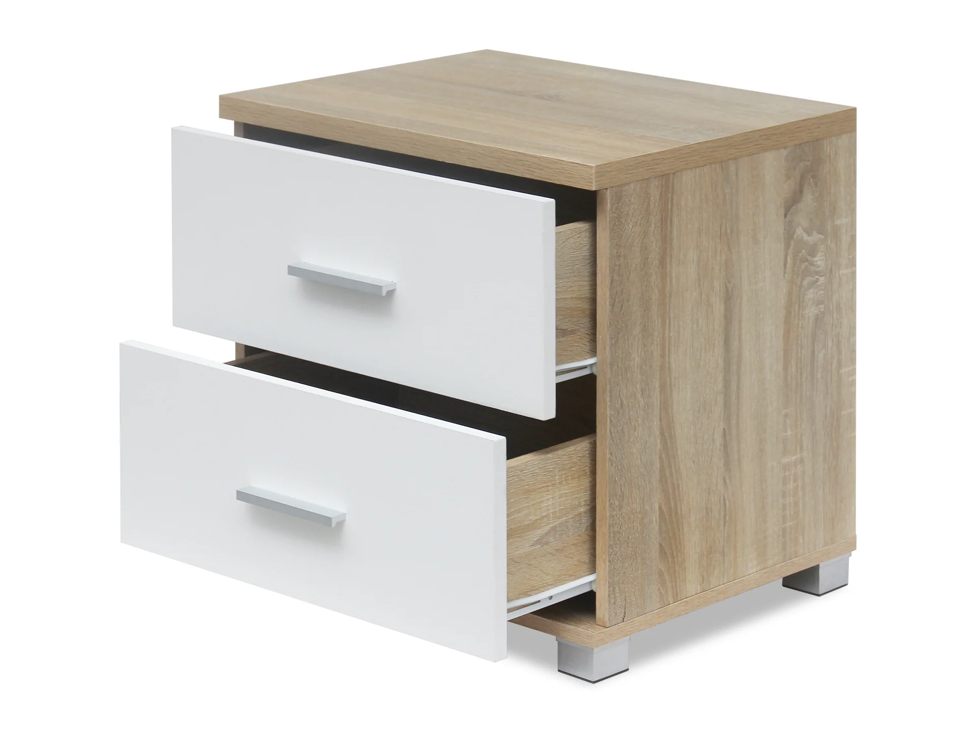 Bram Bedside Table - Oak - Image 6
