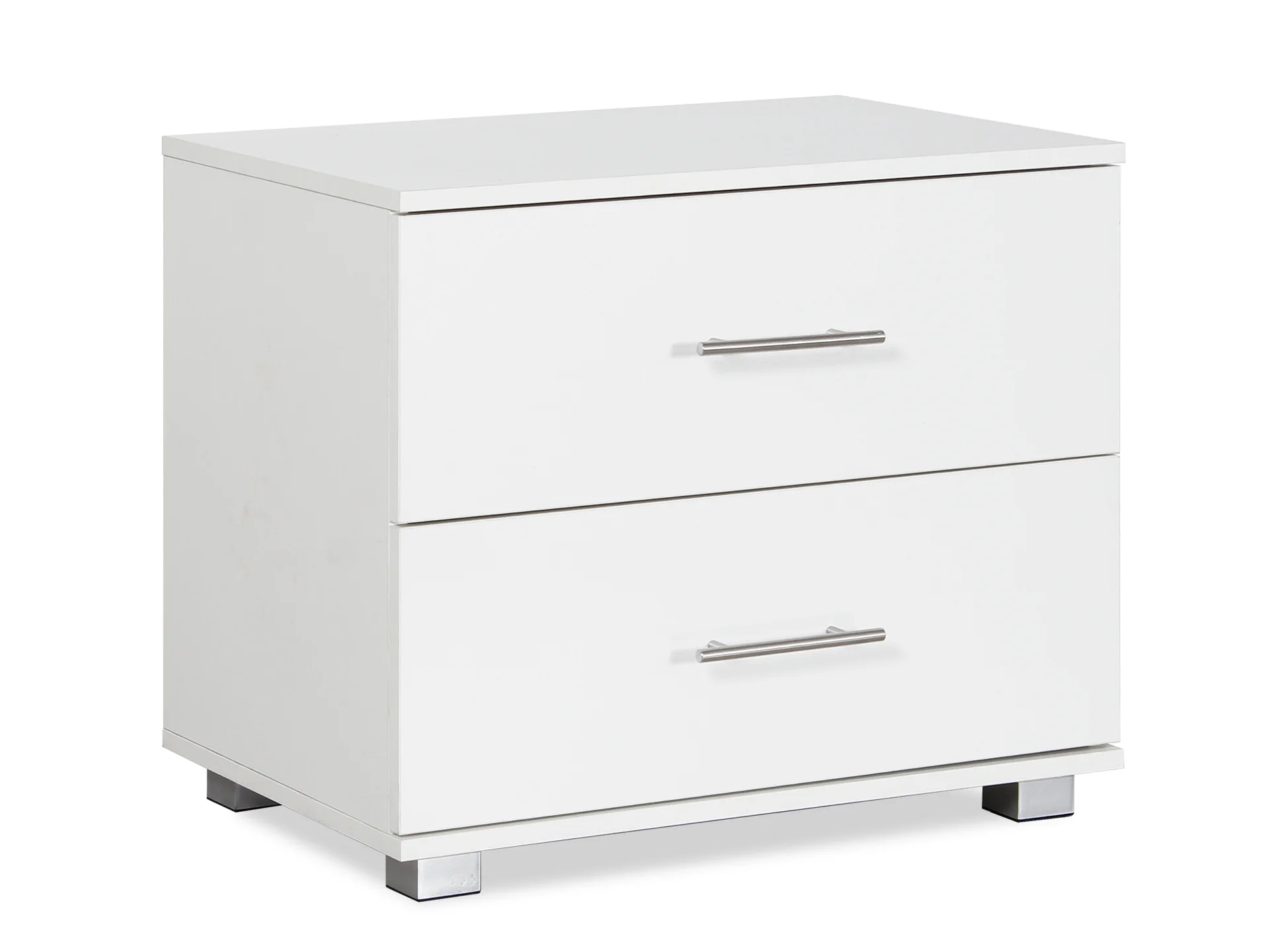 Bram Bedside Table - White - Image 5