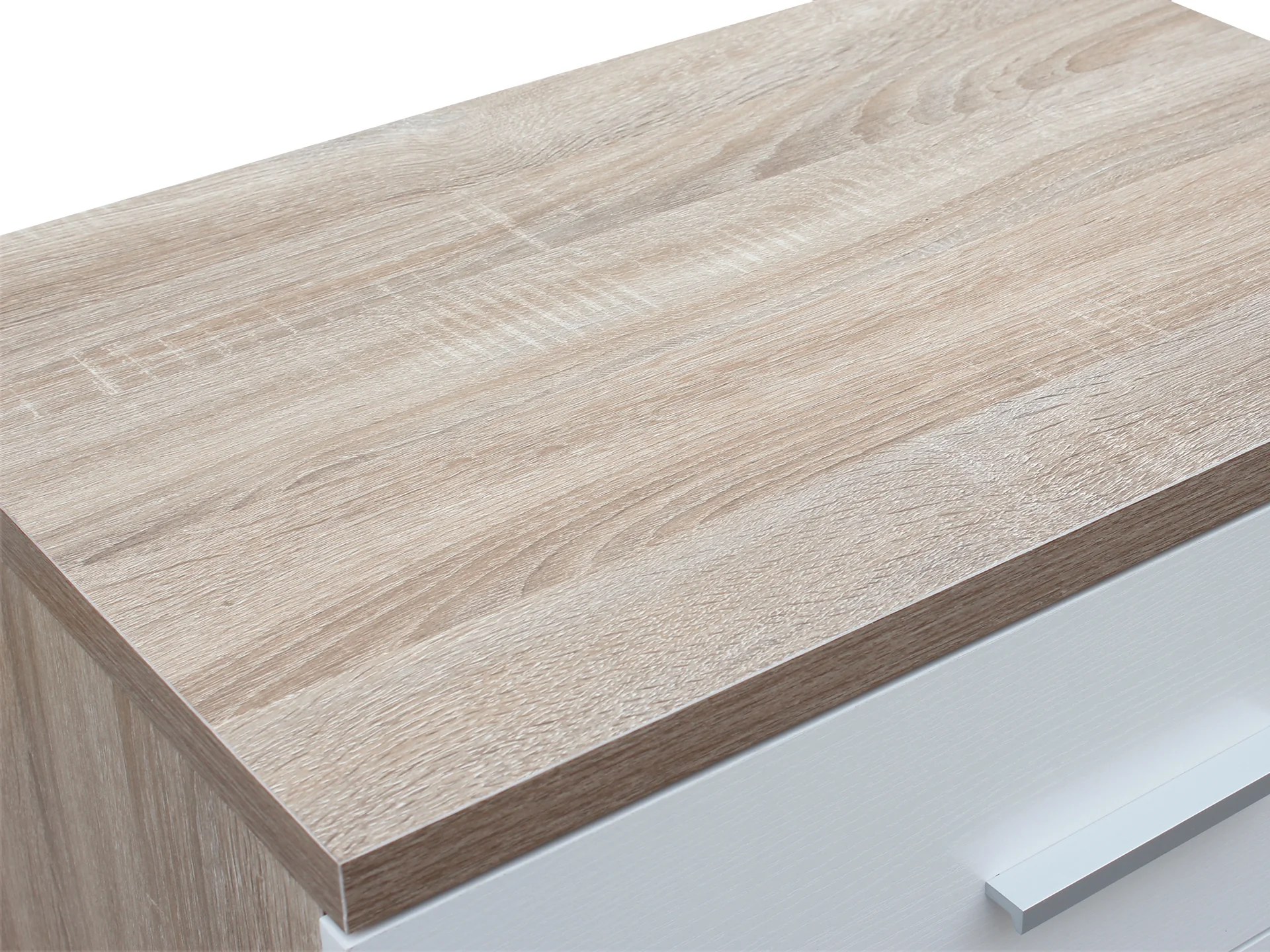 Bram Tallboy 4 Drawer Chest Dresser - Oak - Image 7