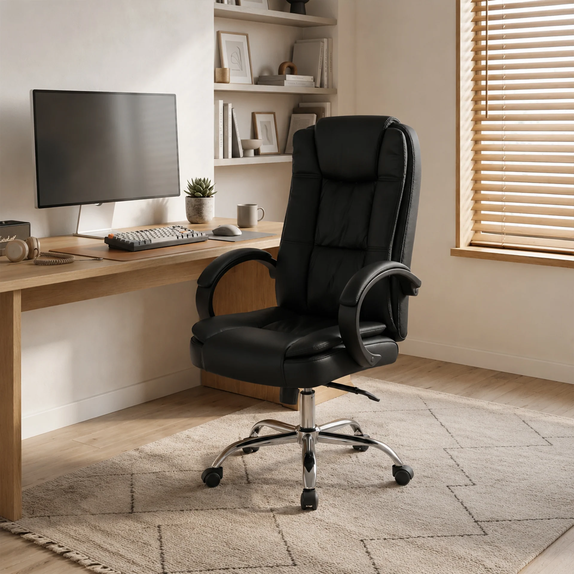 Brayden Office Chair - Black - Image 3