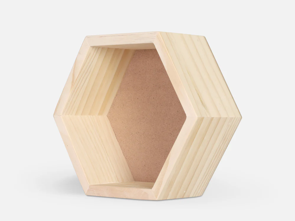 BUIR Wooden Wall Shelf - OAK - Image 3