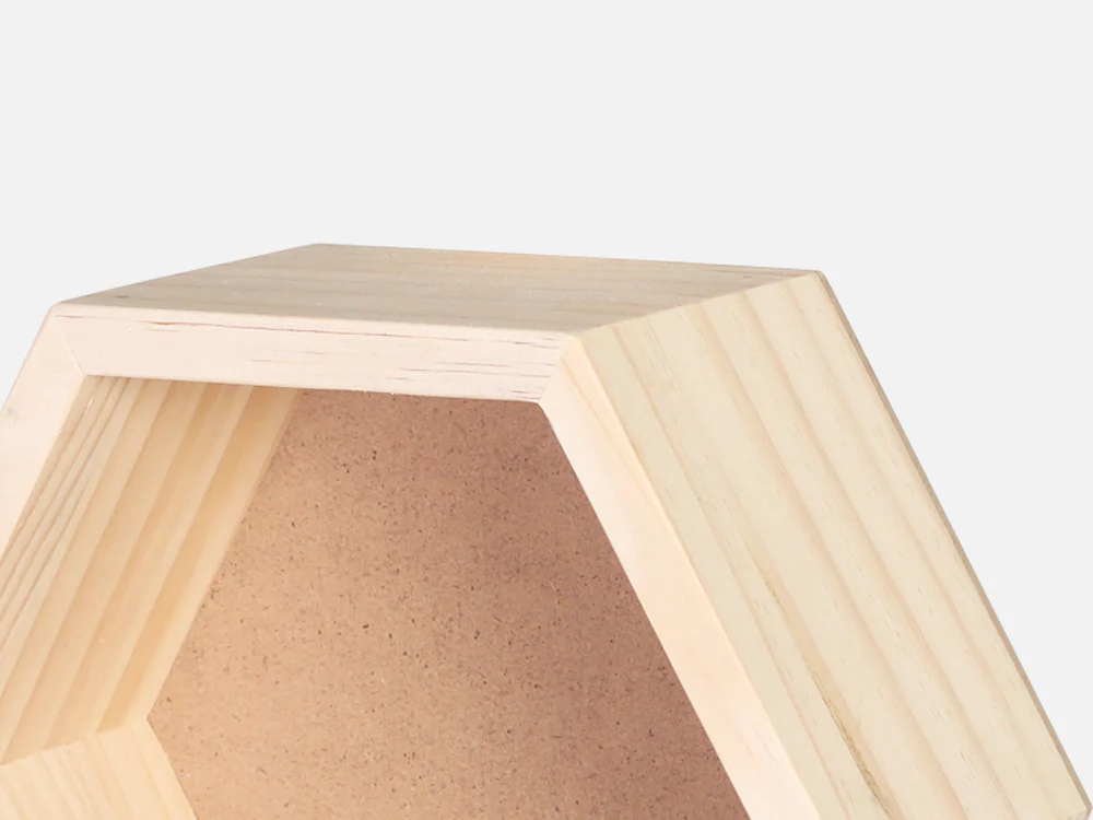 BUIR Wooden Wall Shelf - OAK - Image 7