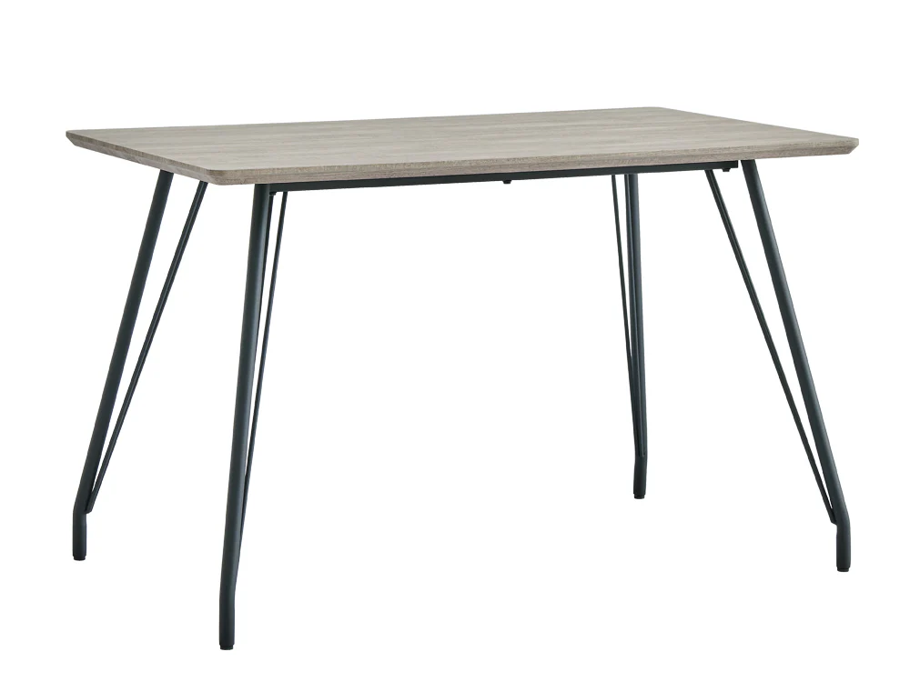 CECIL Dining Table Rectangle 120x70cm - OAK - Image 5