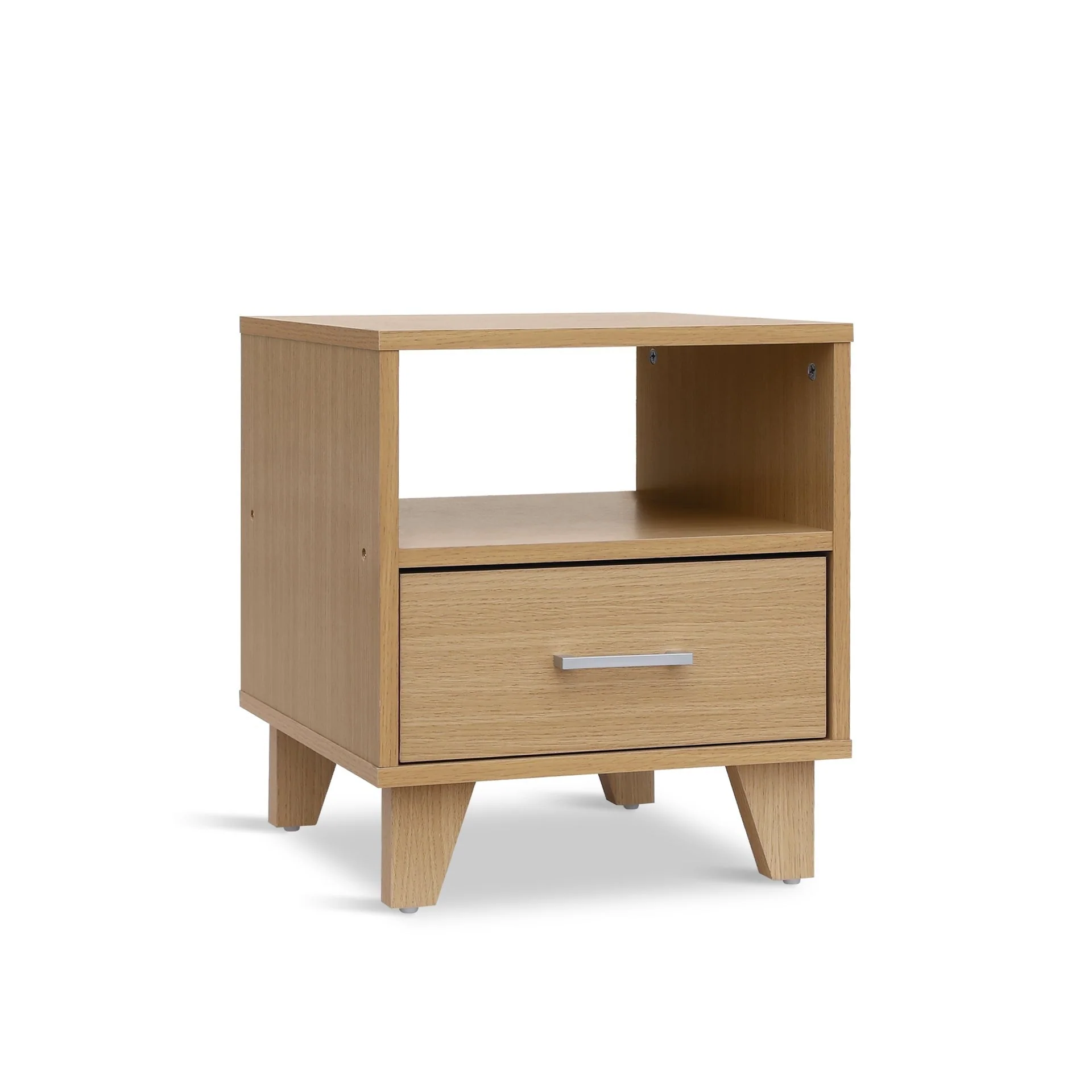 Claire Bedside Table - Oak - Image 7