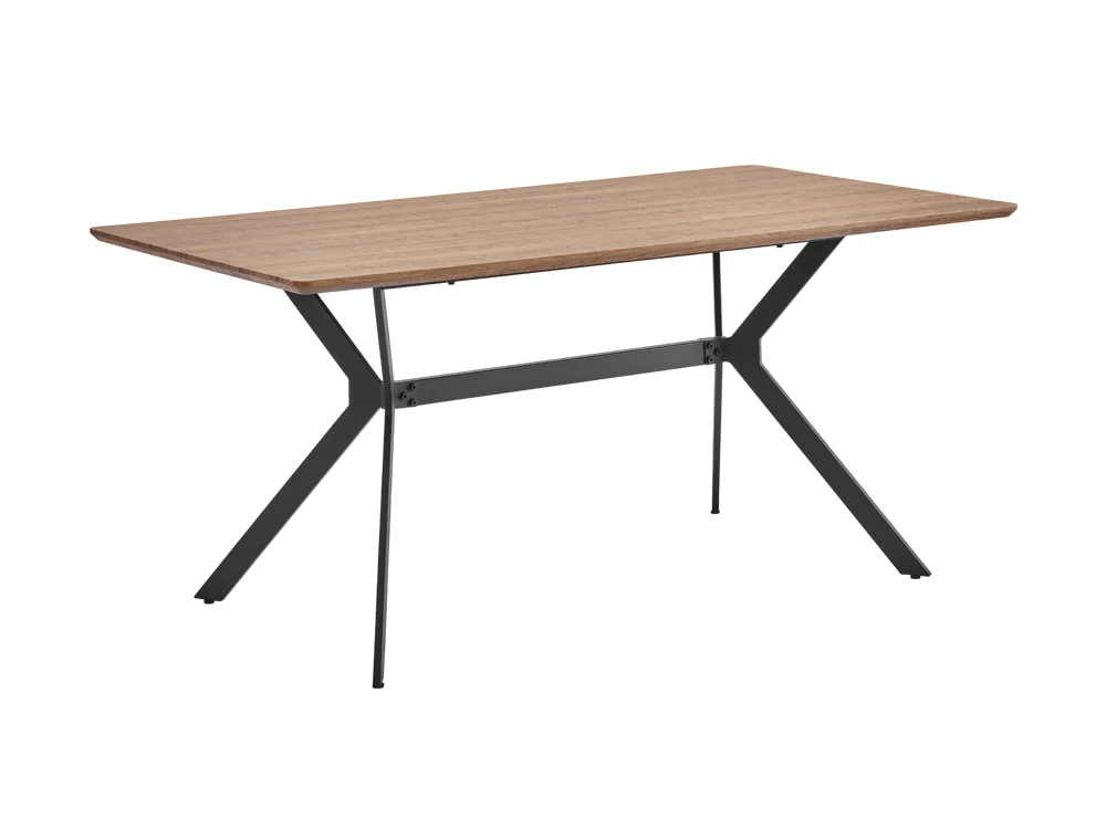CLAUDE Dining Table Rectangle 160x90cm - WALNUT - Image 5