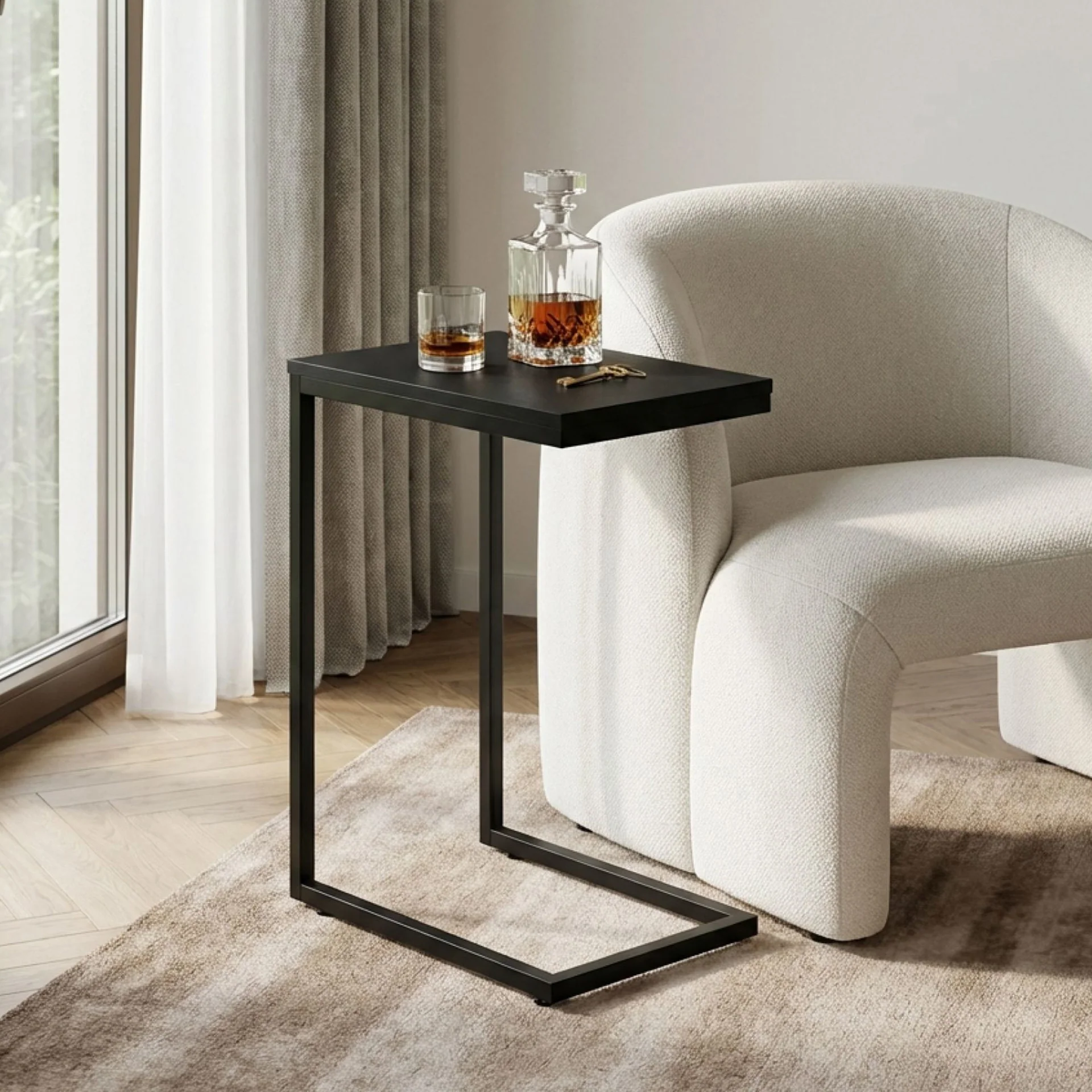 Clavia Side Table - Black - Image 2