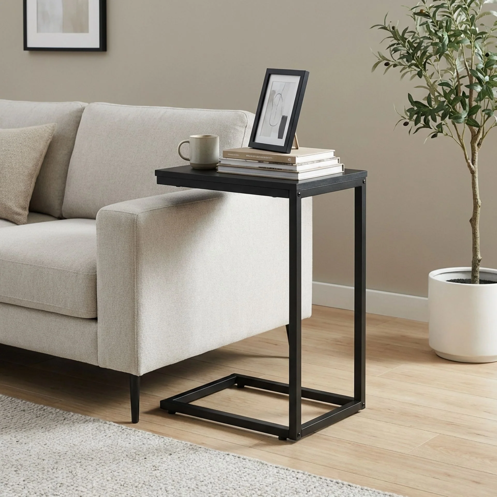 Clavia Side Table - Black - Image 4