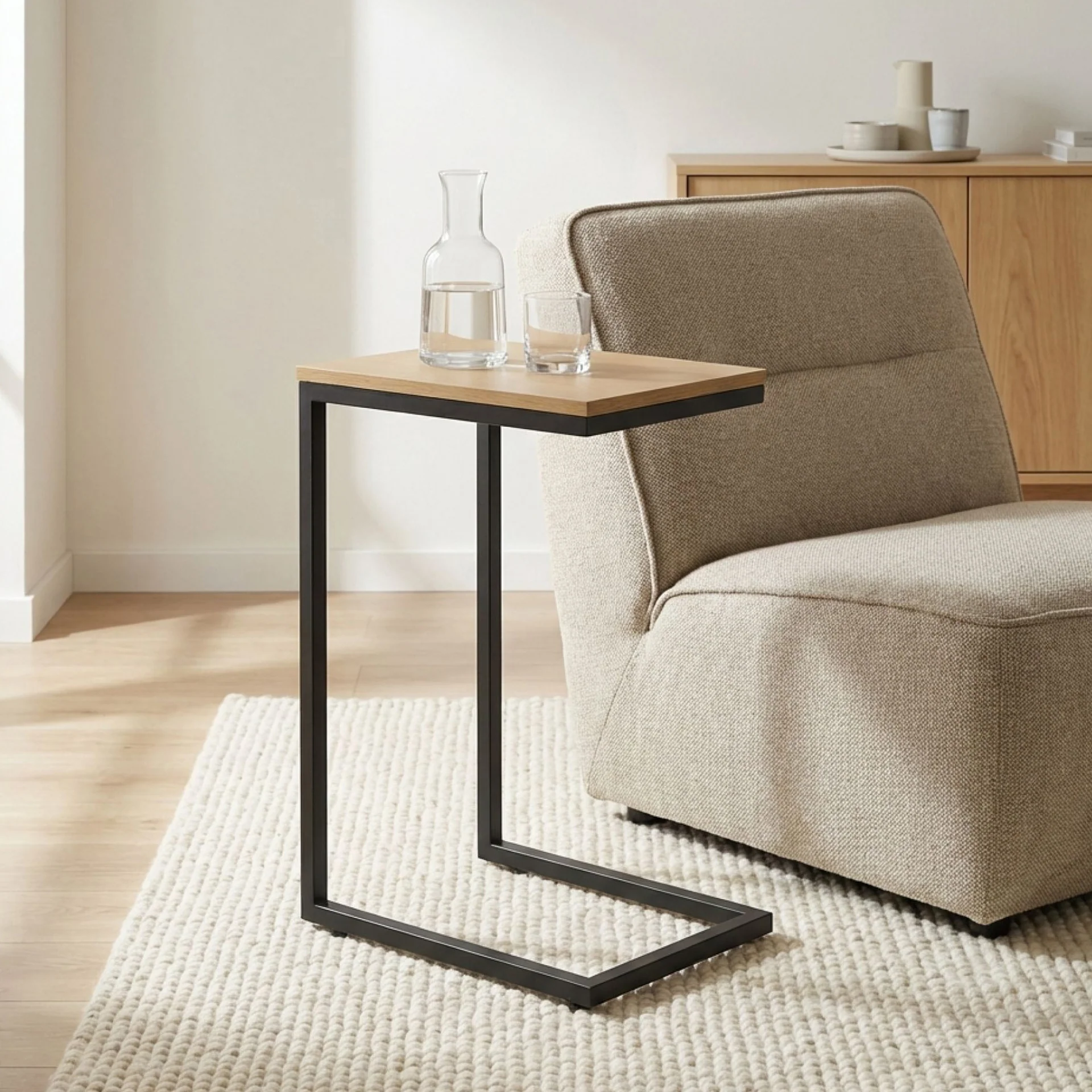 Clavia Side Table - Natural - Image 2