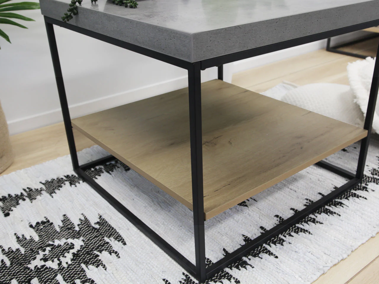 CLIFFORD Square Coffee Table Side Table - Image 7