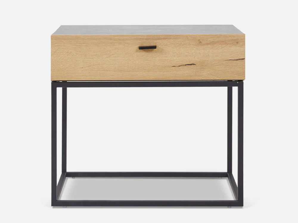CLIFFORD Wooden Bedside Table - Image 8