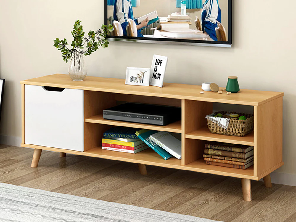 COMO 1.2M Entertainment Unit - OAK - Image 5