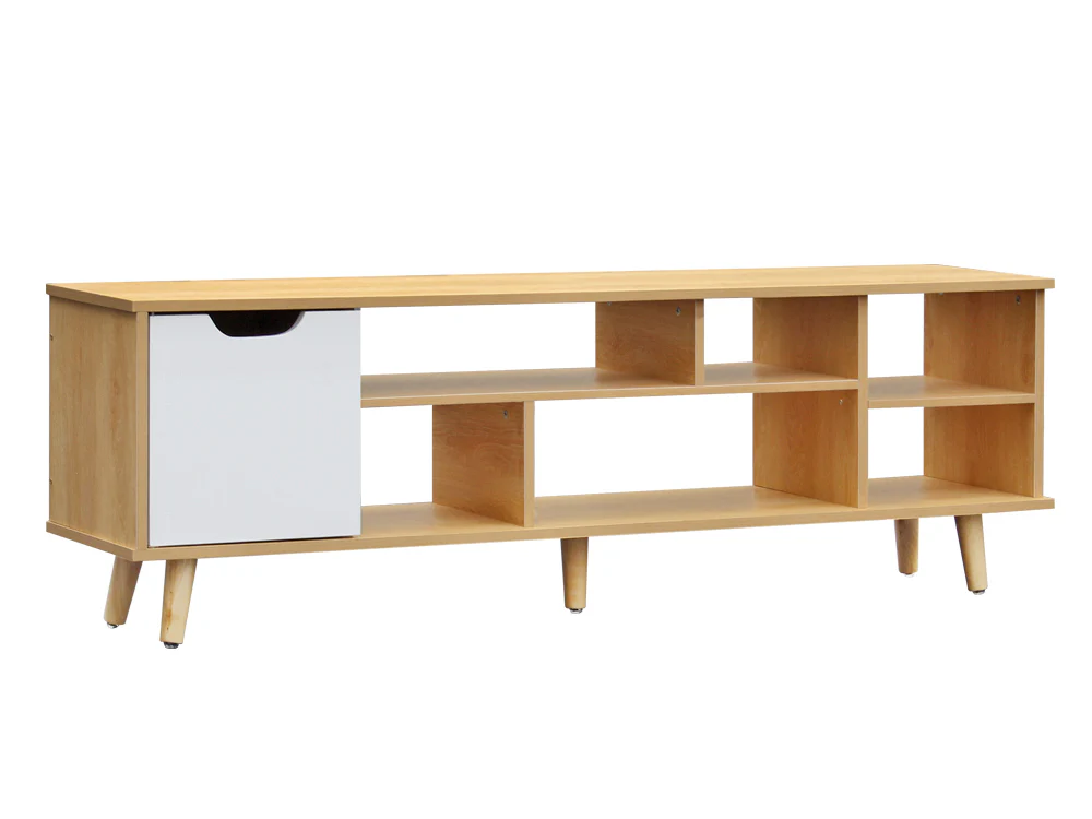 COMO 1.4M Entertainment Media TV Unit - OAK - Image 2
