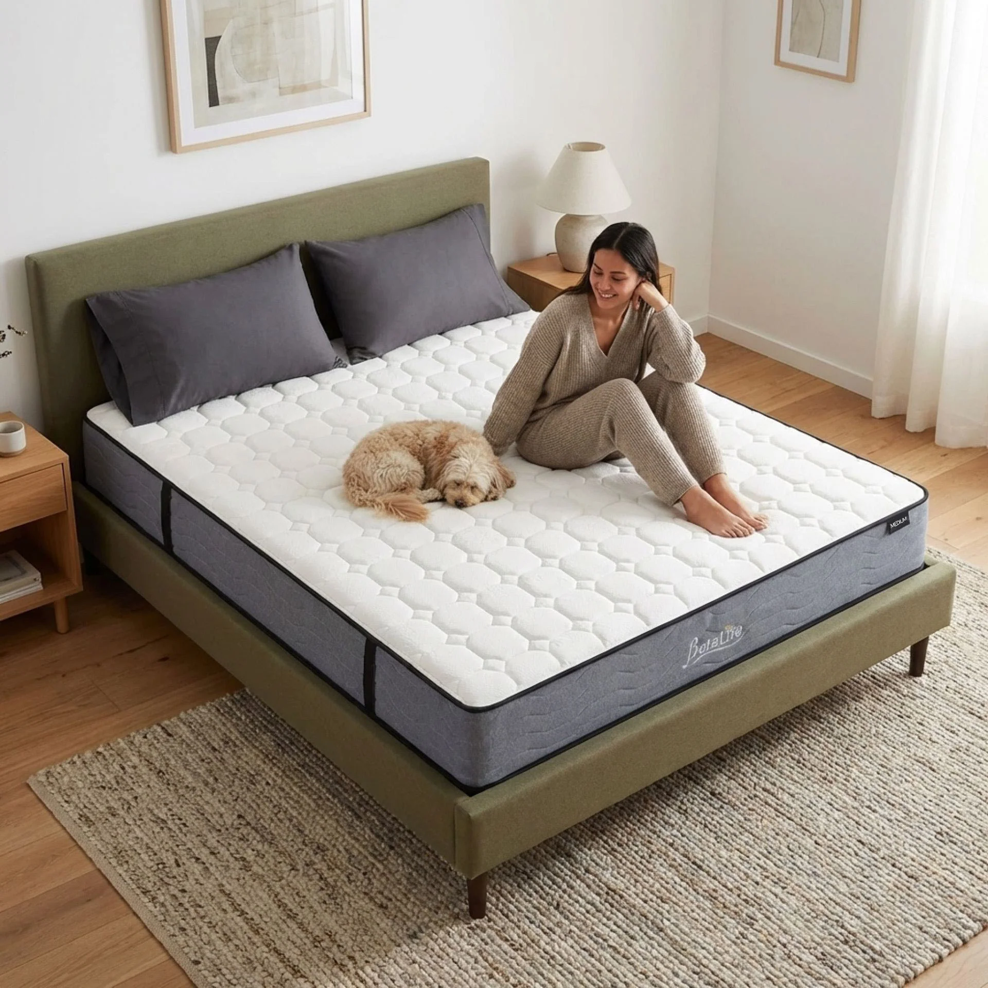 Cosy Classic Pocket Spring Medium Mattress - King - Image 16