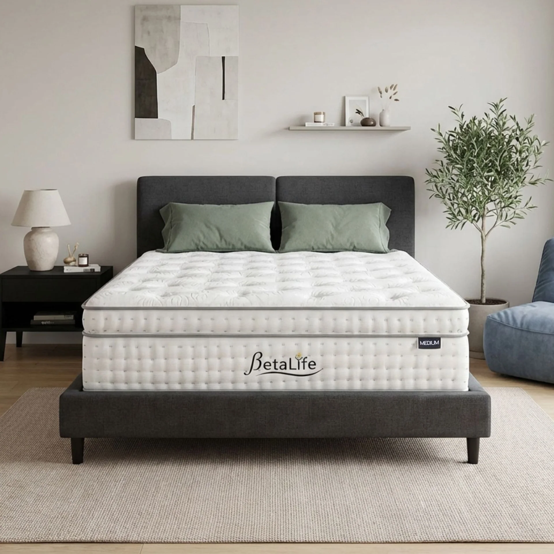 Cosy Elite Micro Pocket Spring Medium Plush Mattress - Double - Image 13