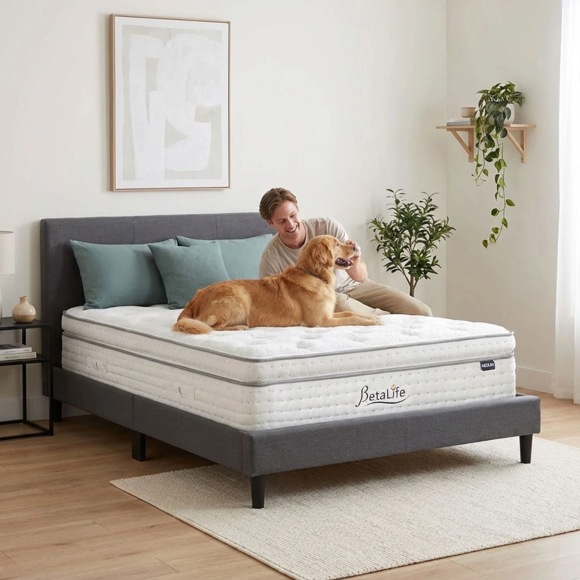 Cosy Elite Micro Pocket Spring Medium Plush Mattress - Double - Image 16