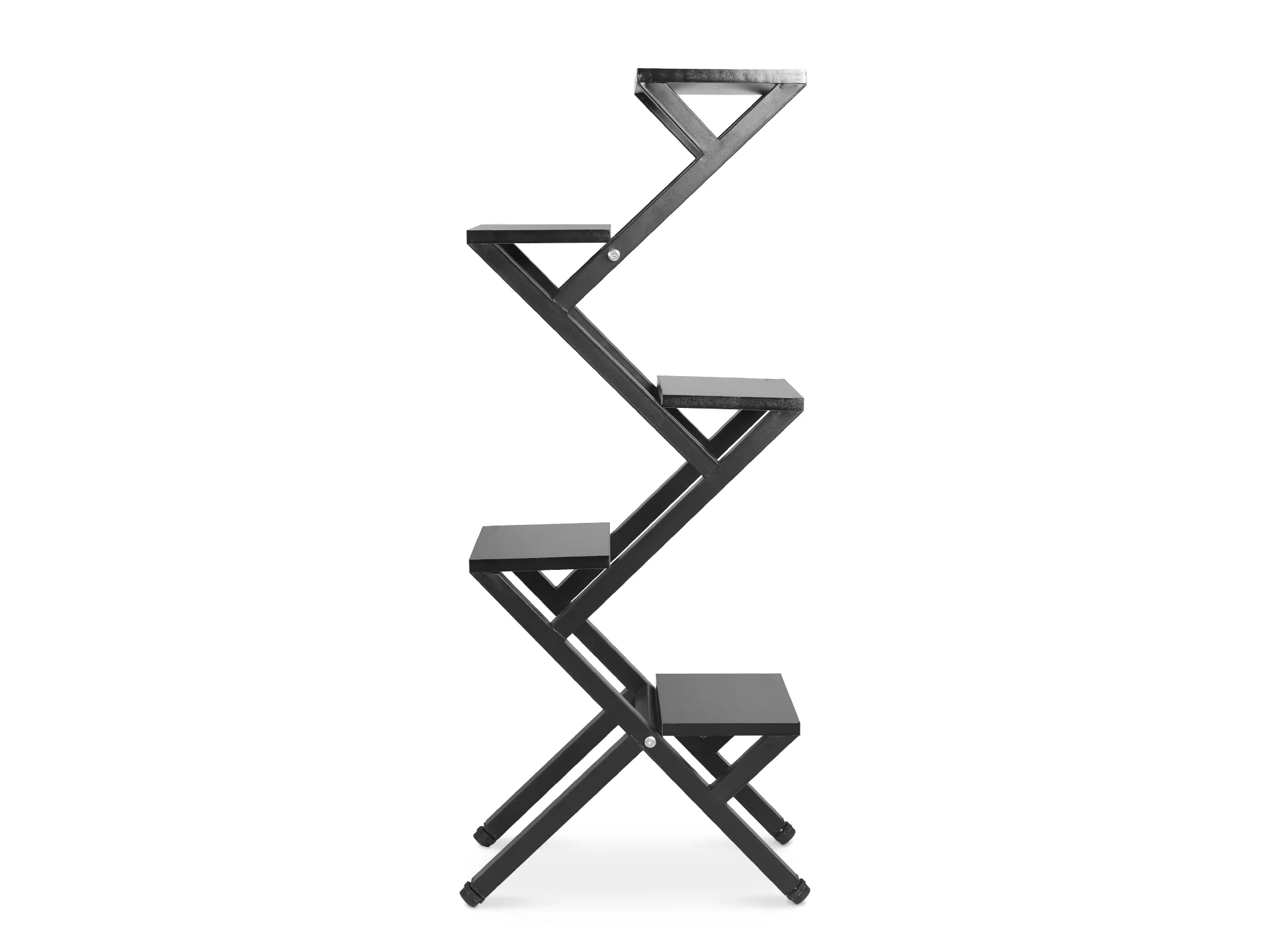 CRANE 5 Tier Plant Stand - BLACK - Image 2