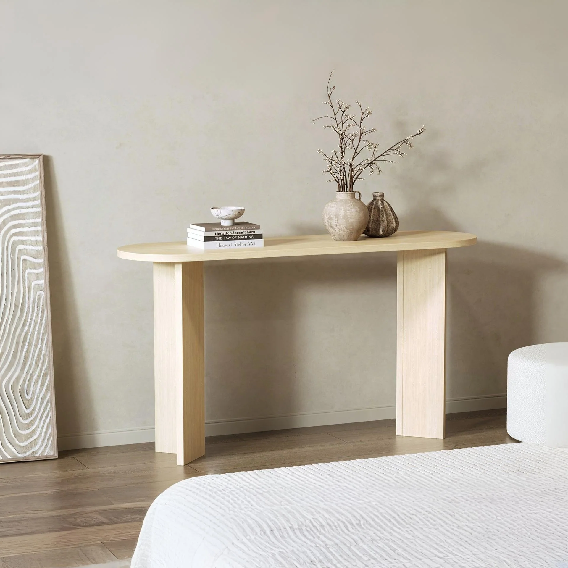 Custer Console Table - Oak