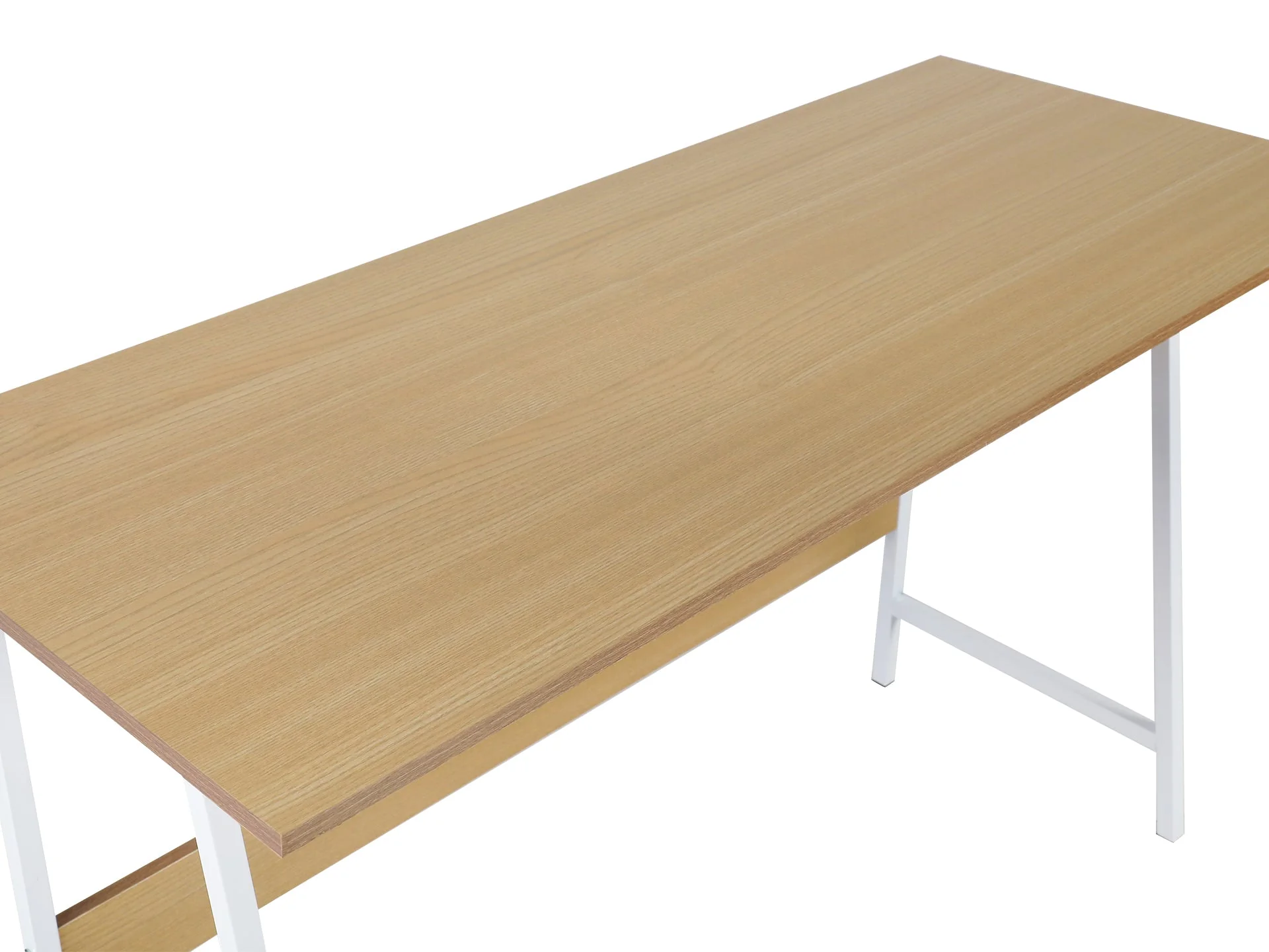 Daniel 120cm Computer Desk - Maple + White - Image 4