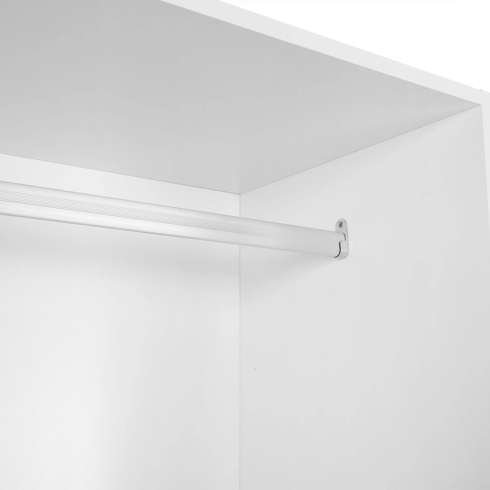 Delta 4 Drawer Wide Wardrobe - White - Image 14