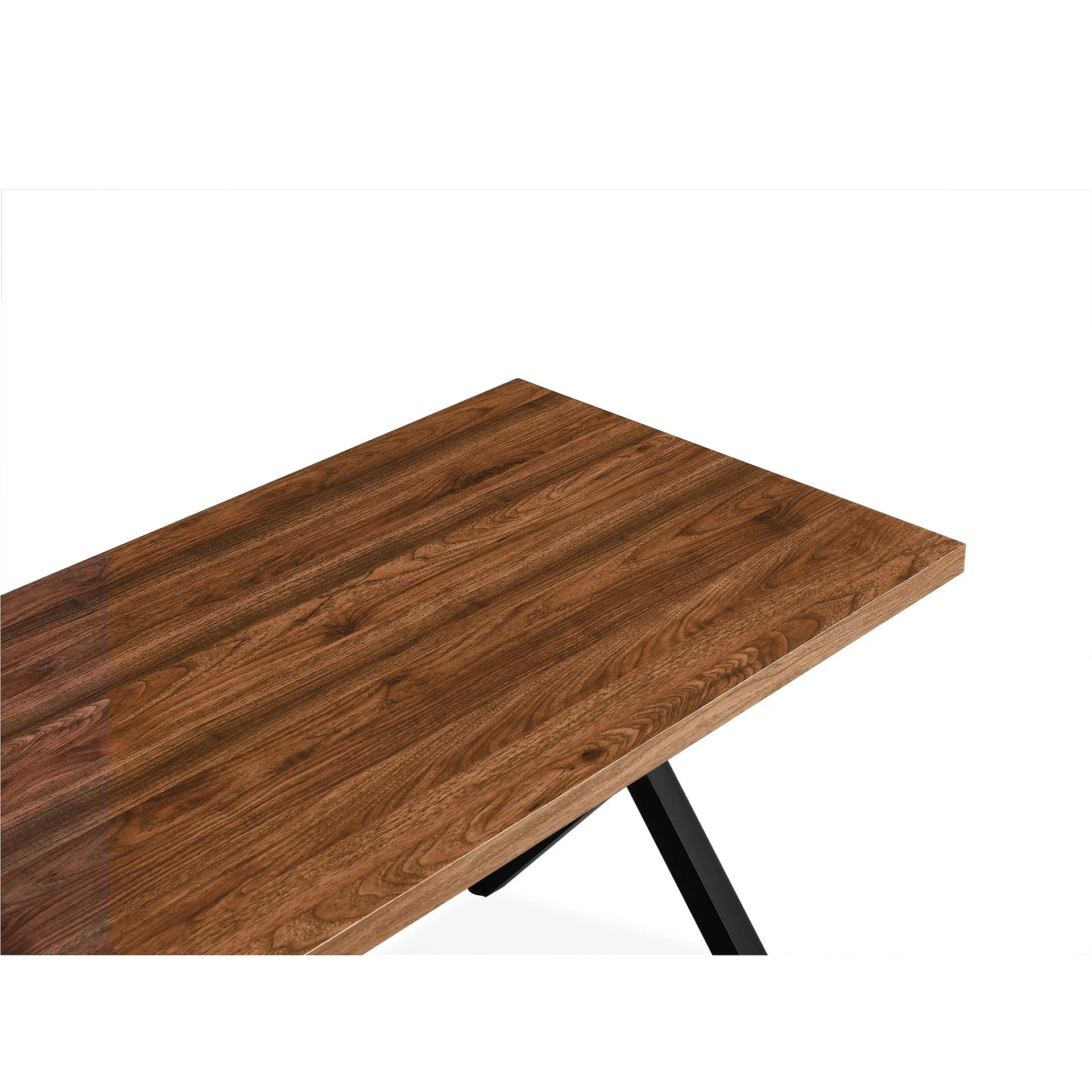 Elysia Rectangle Dining Table 140 x 80cm - Walnut - Image 7