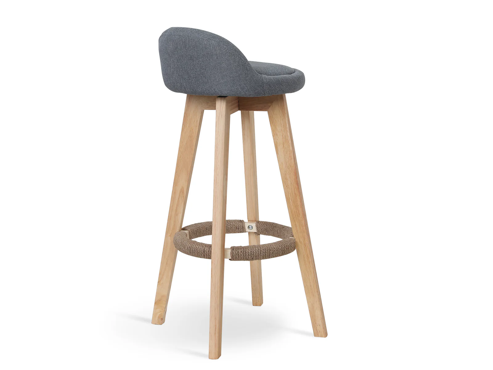 DOE Bar Stool Wooden Barstool 2PCS - Image 3
