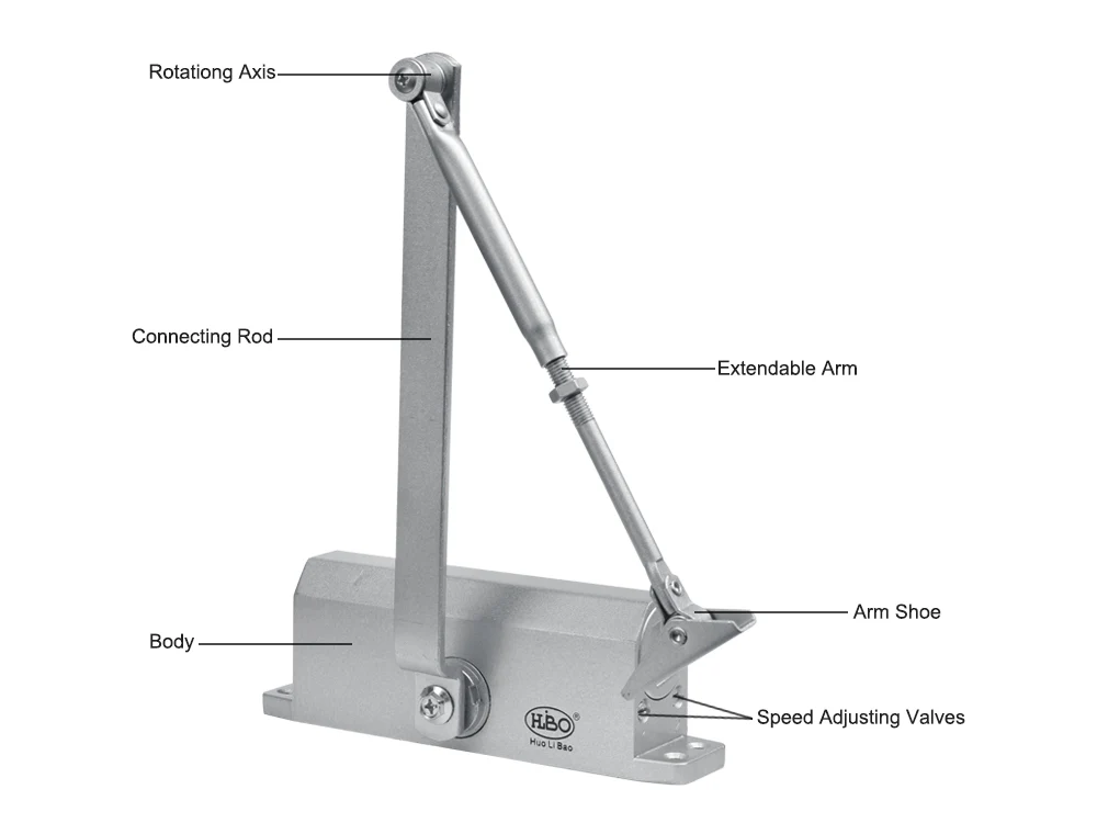 Door Closer - SILVER - Image 8