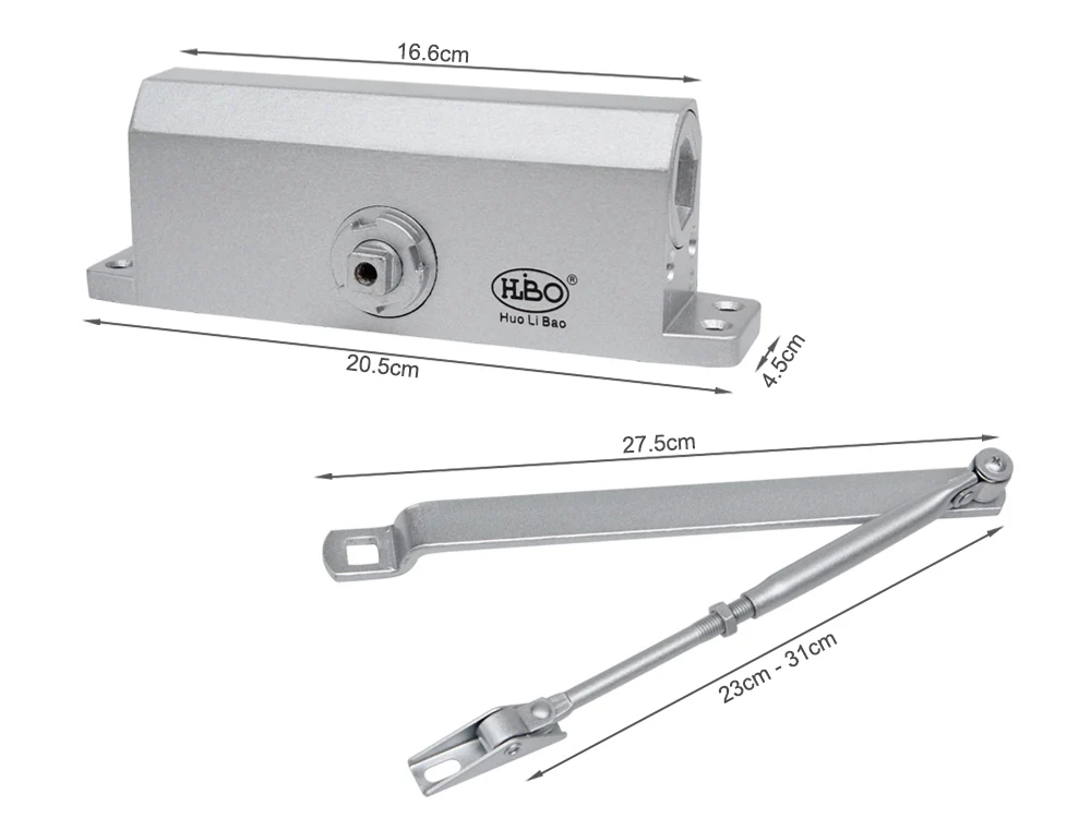 Door Closer - SILVER - Image 9