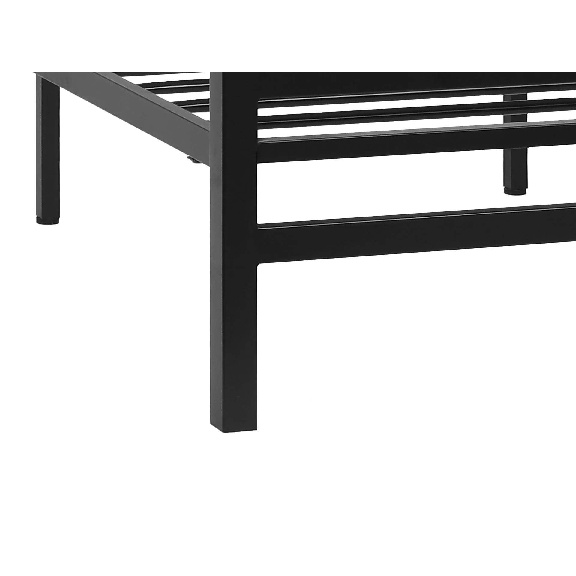 Dowe Queen Metal Bed Frame - Black - Image 9