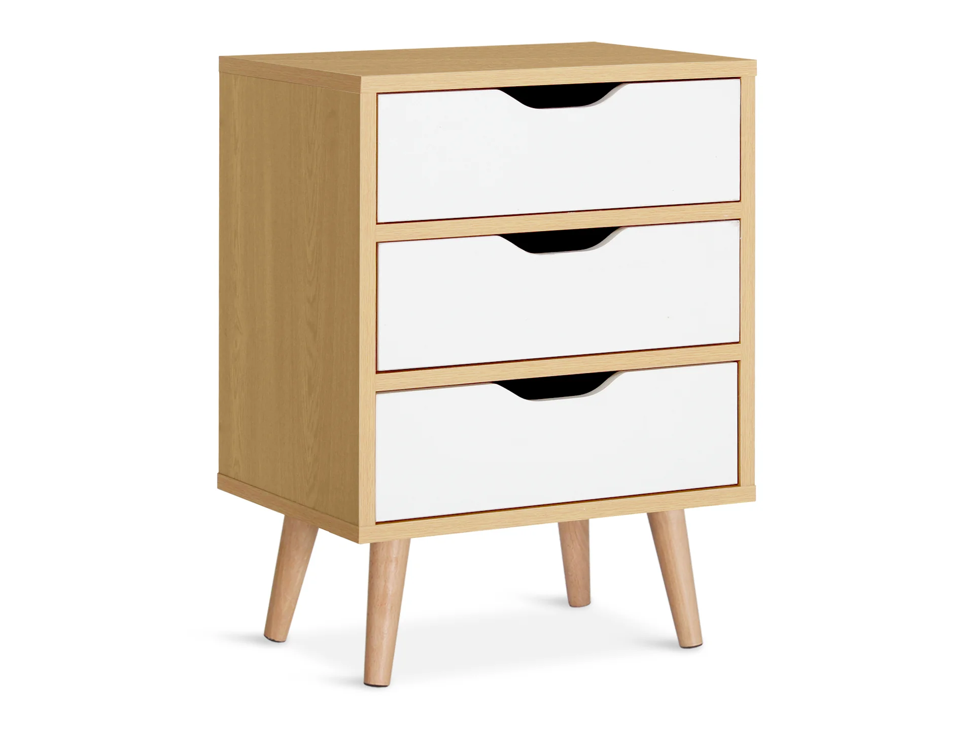 Drew Bedside Table - Maple - Image 2