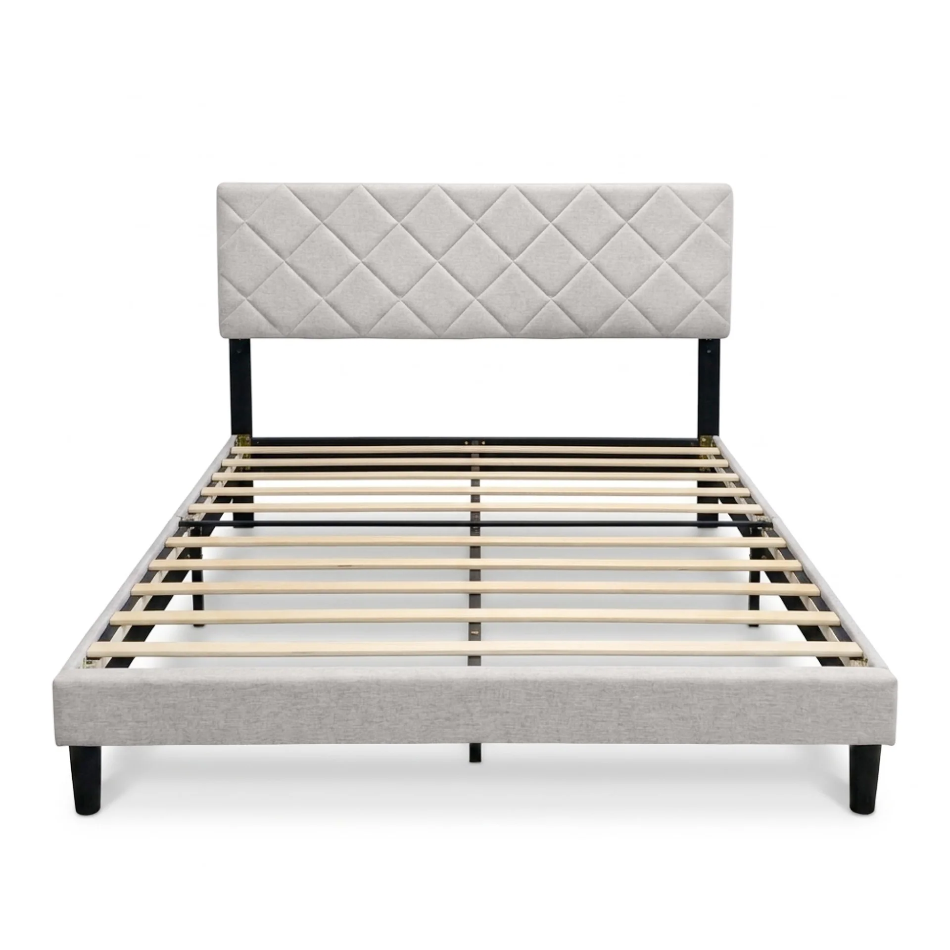 Drift Queen Bed Frame - Light Taupe - Image 10