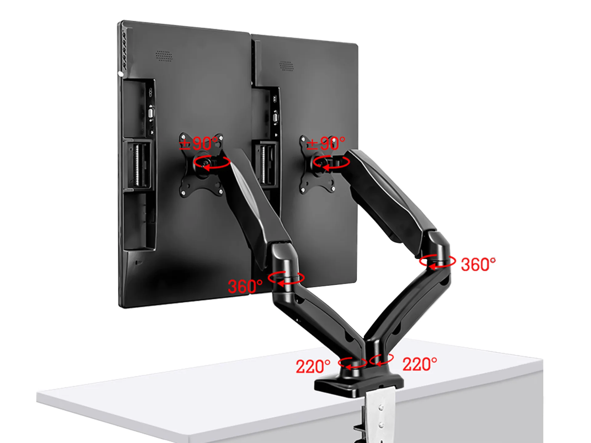 Dual Monitor Stand Bracket 13-27" - Image 6