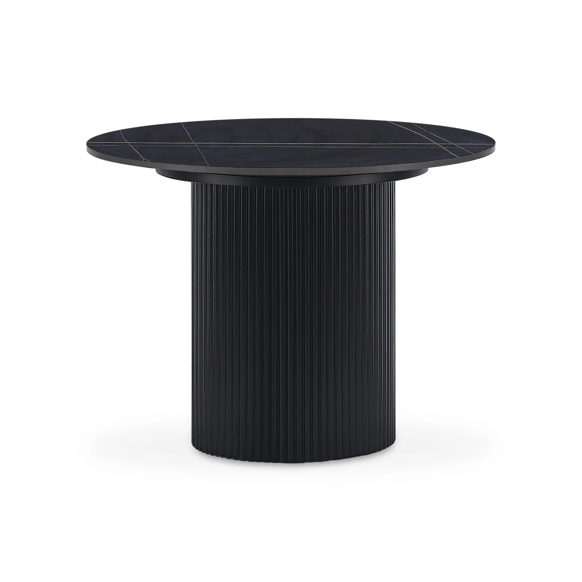 Dylan Ceramic Top Coffee Table 60cm - Black - Image 5