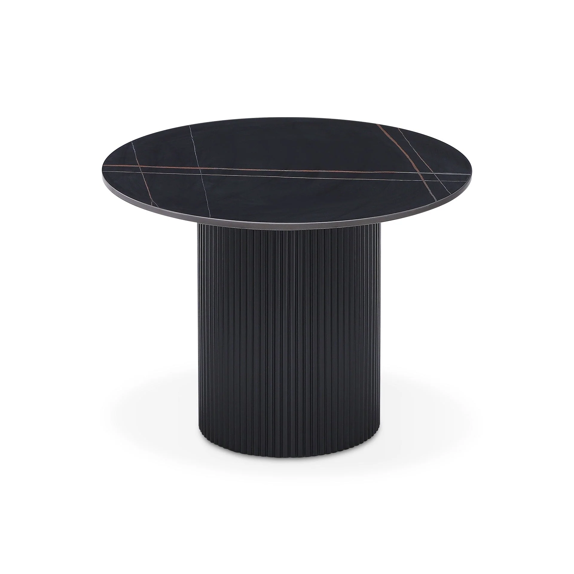 Dylan Ceramic Top Coffee Table 60cm - Black - Image 6