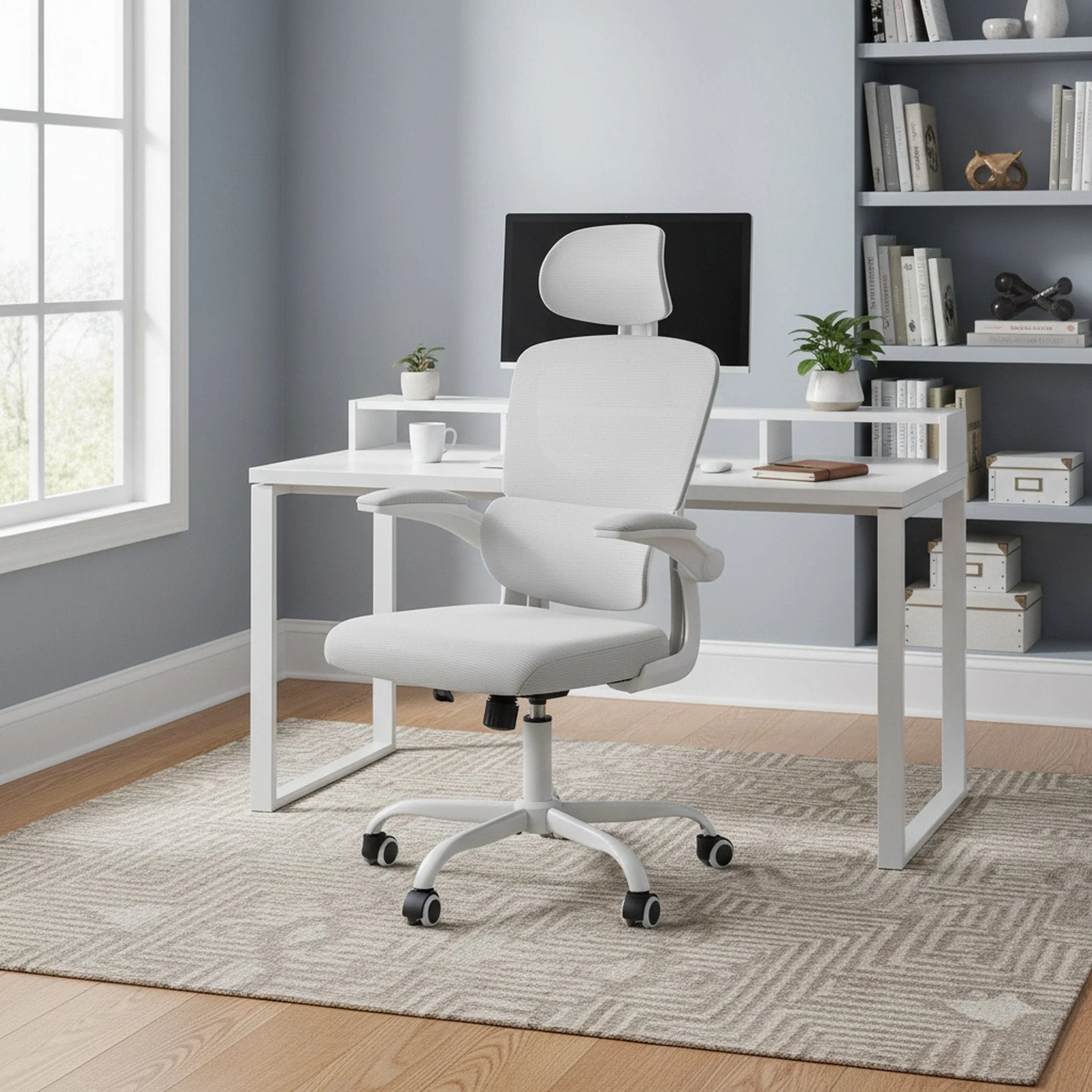 Edison Office Chair - Grey - Image 7