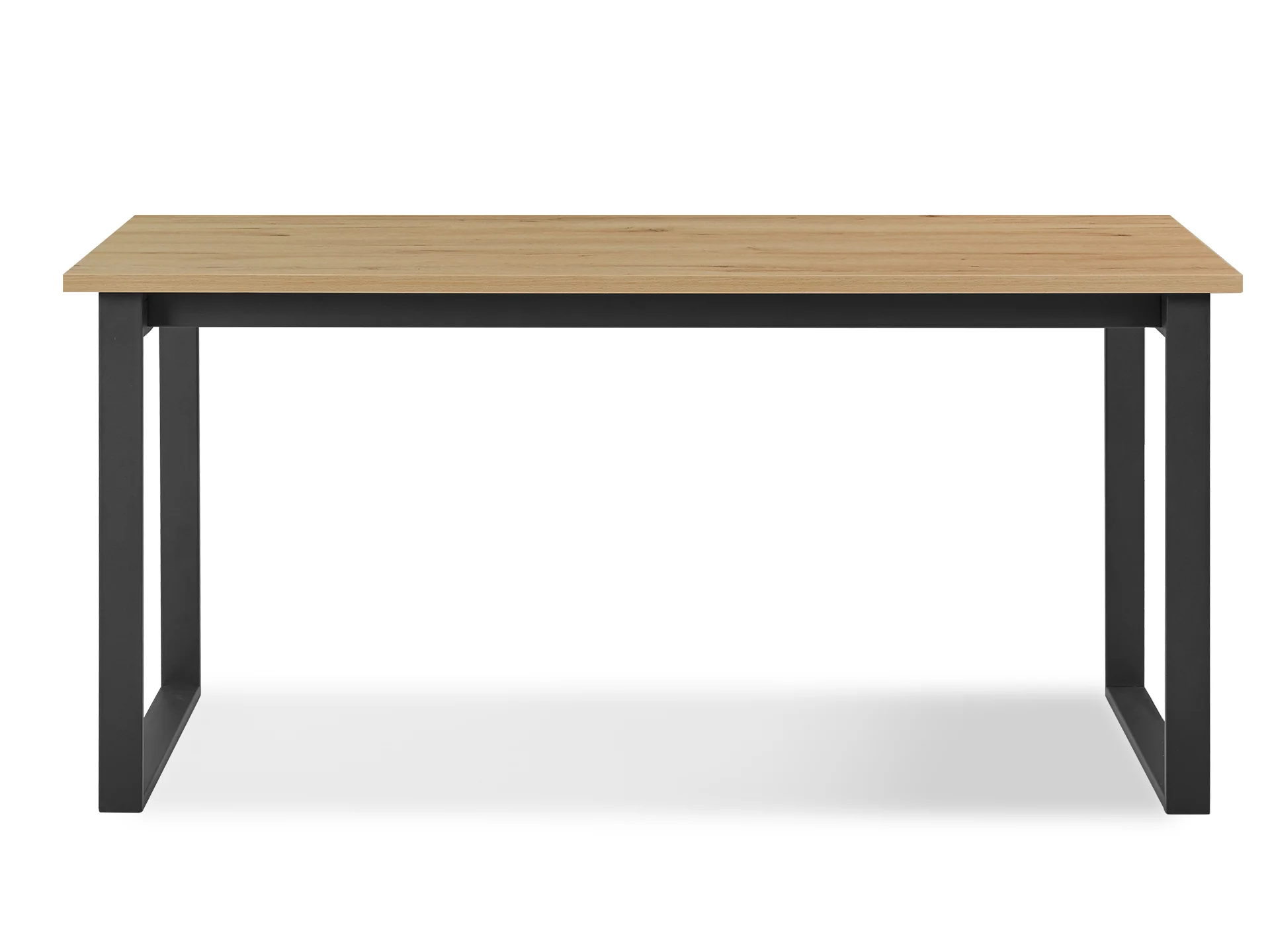 Frohna Dining Table Rectangle 160 x 80cm - Oak - Image 3