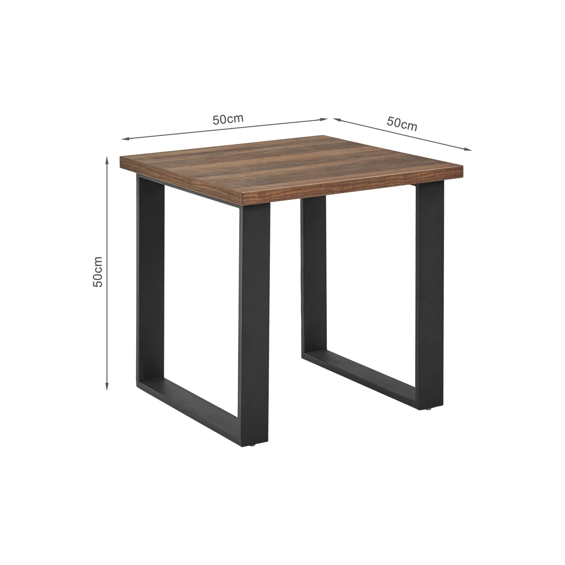 Frohna Square Coffee Table - Walnut - Image 15
