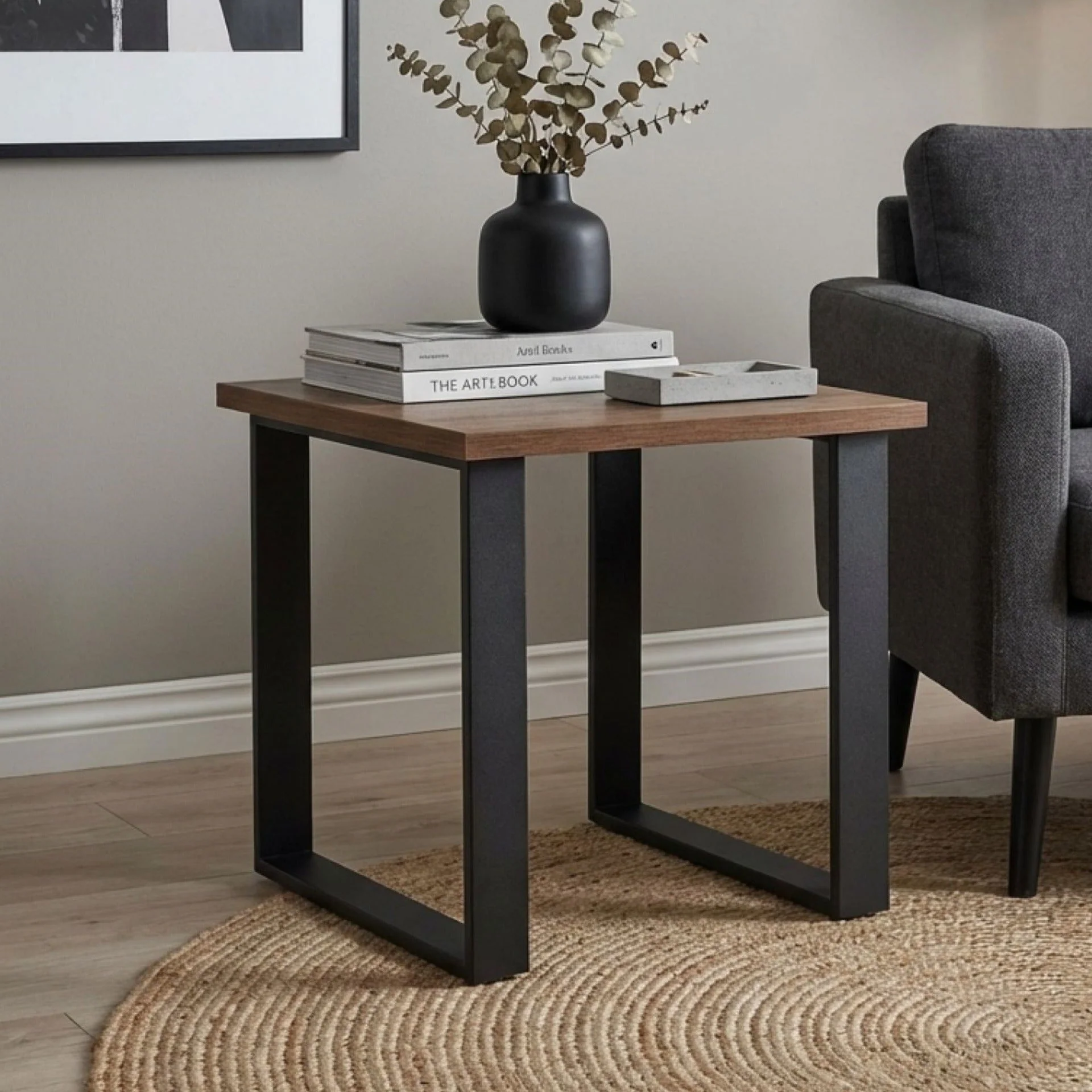 Frohna Square Coffee Table - Walnut - Image 7