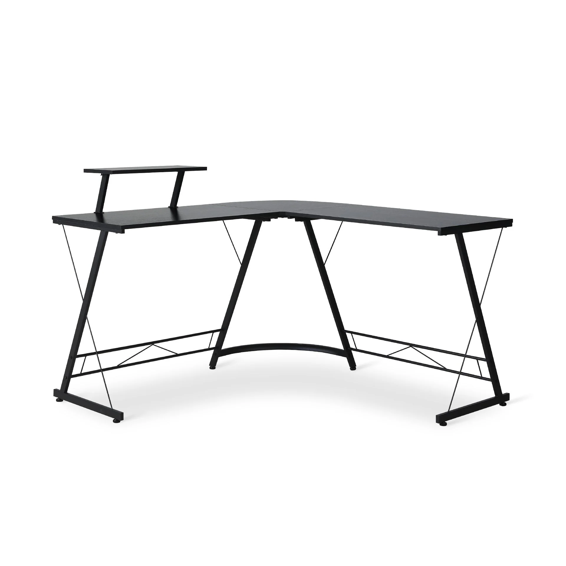 Greyson Computer Corner Desk - Black - Image 7