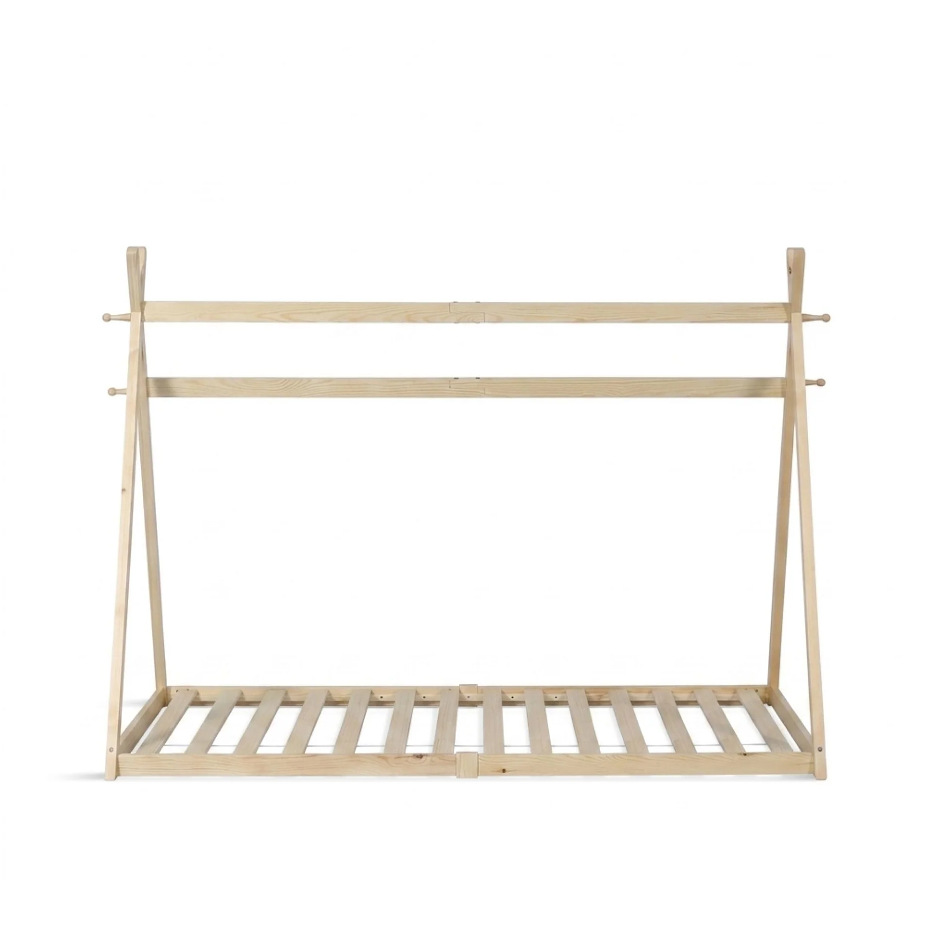 Harbor Single Wooden Bed Frame - Natural - Image 8