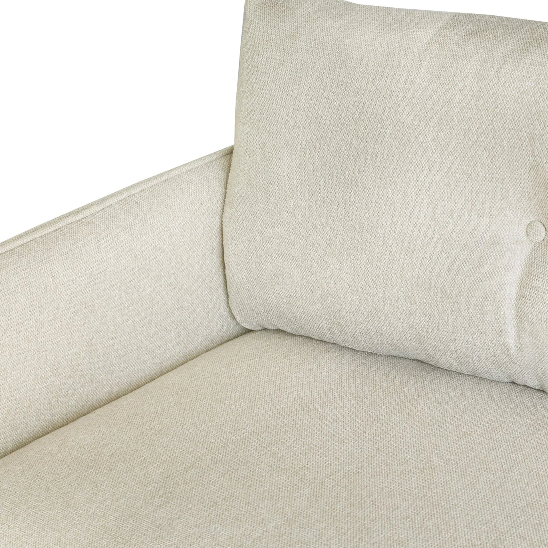 Harlan 3 Seater Sofa - Beige - Image 10