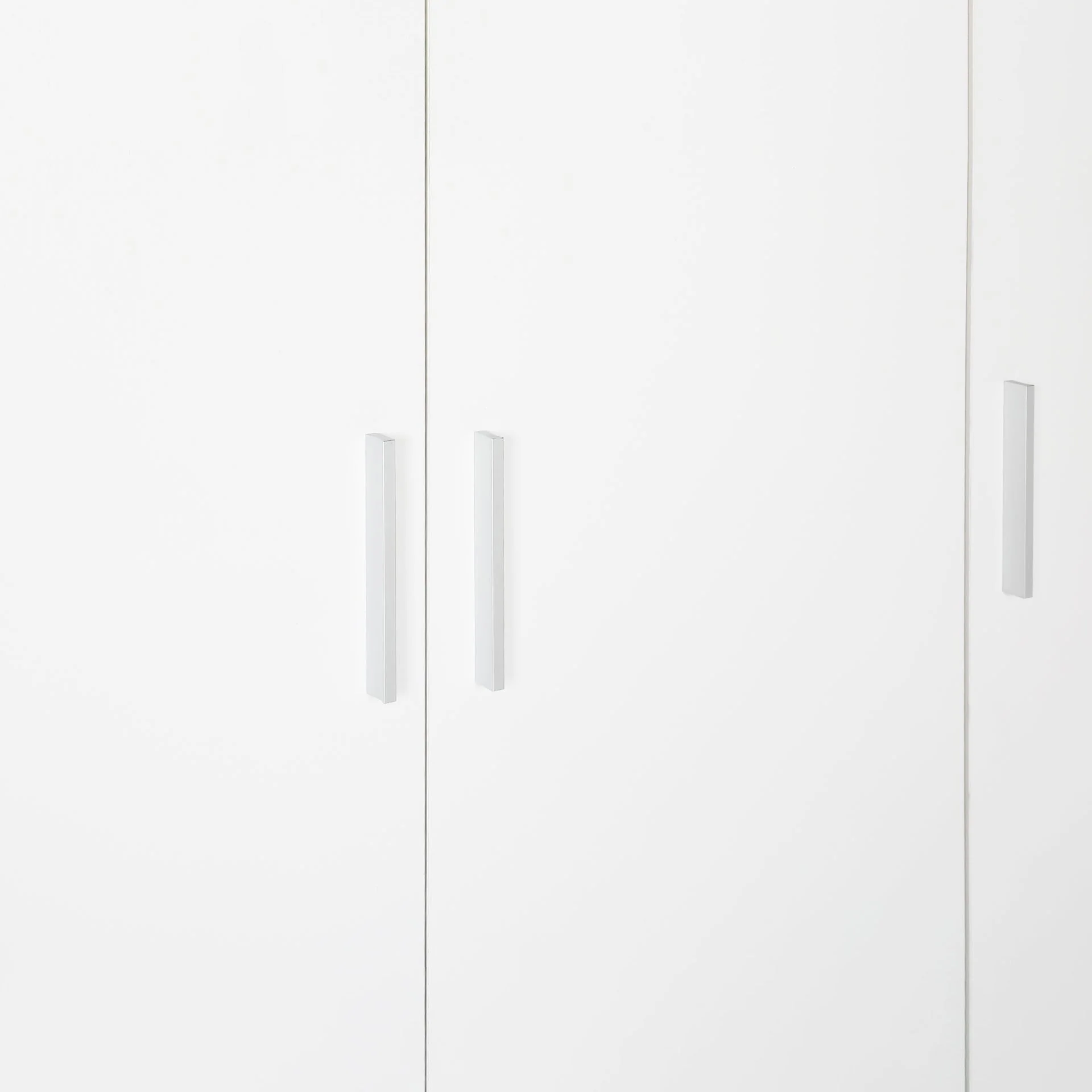 Harris 3 Door Wardrobe with 3 Drawers - Oak+White - Image 7