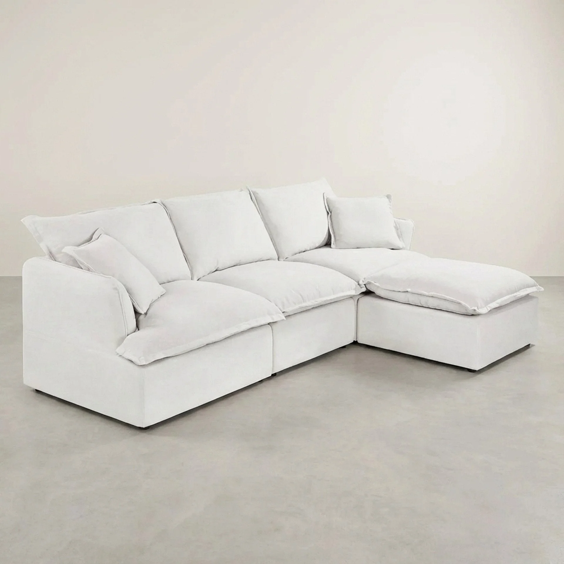 Haworth Modular Sofa - Silver Cloud