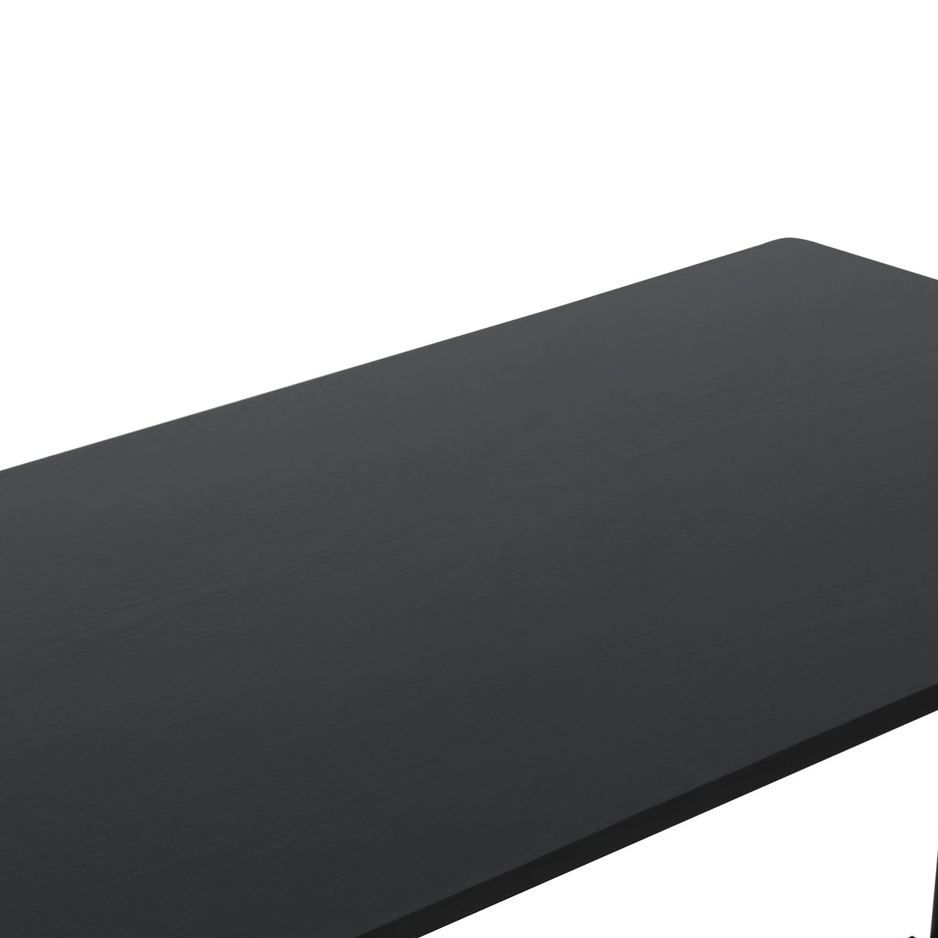 Hector 140cm Height-Adjustable Computer Desk - Black - Image 10