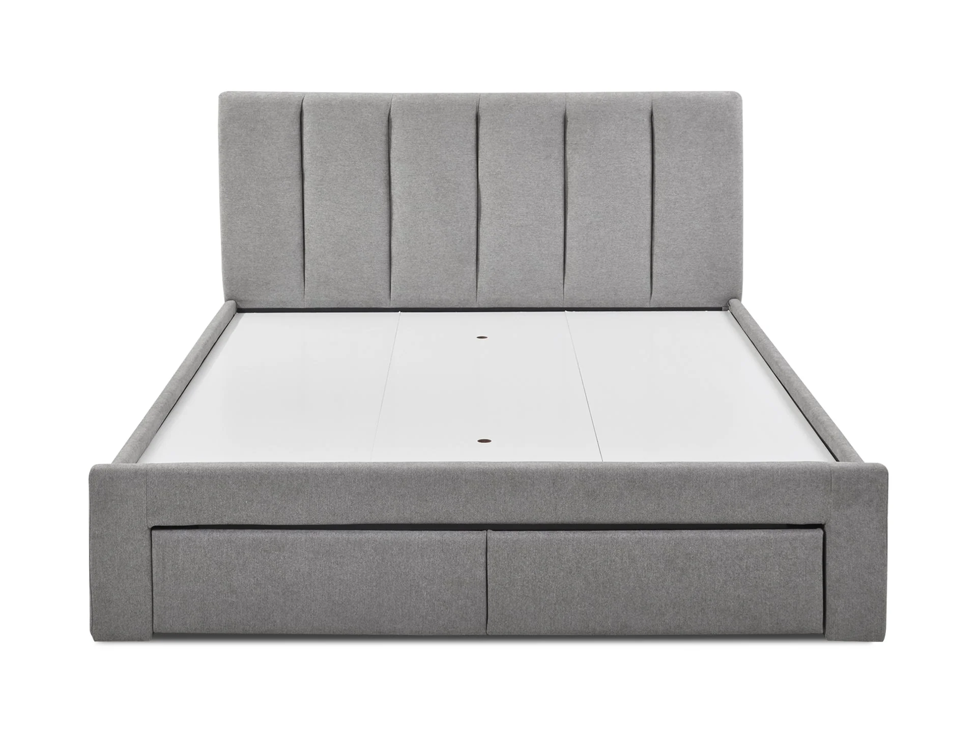HLOLELA King Bed with Drawers - LIGHT GREY - Image 2
