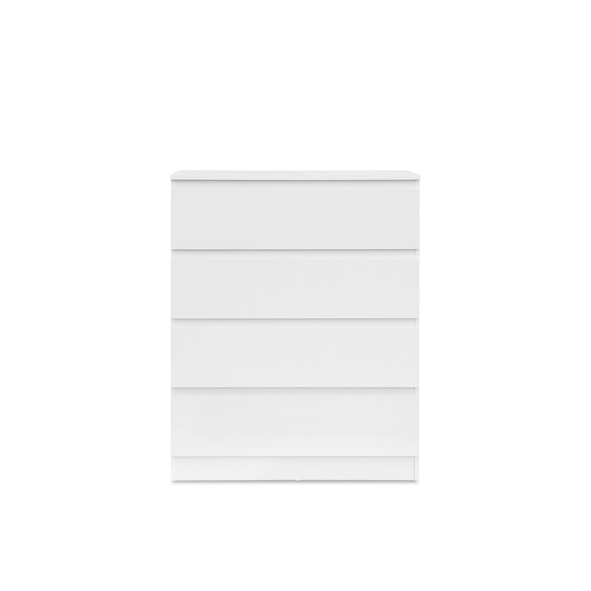 Hollis 4 Drawers Tallboy - White - Image 6