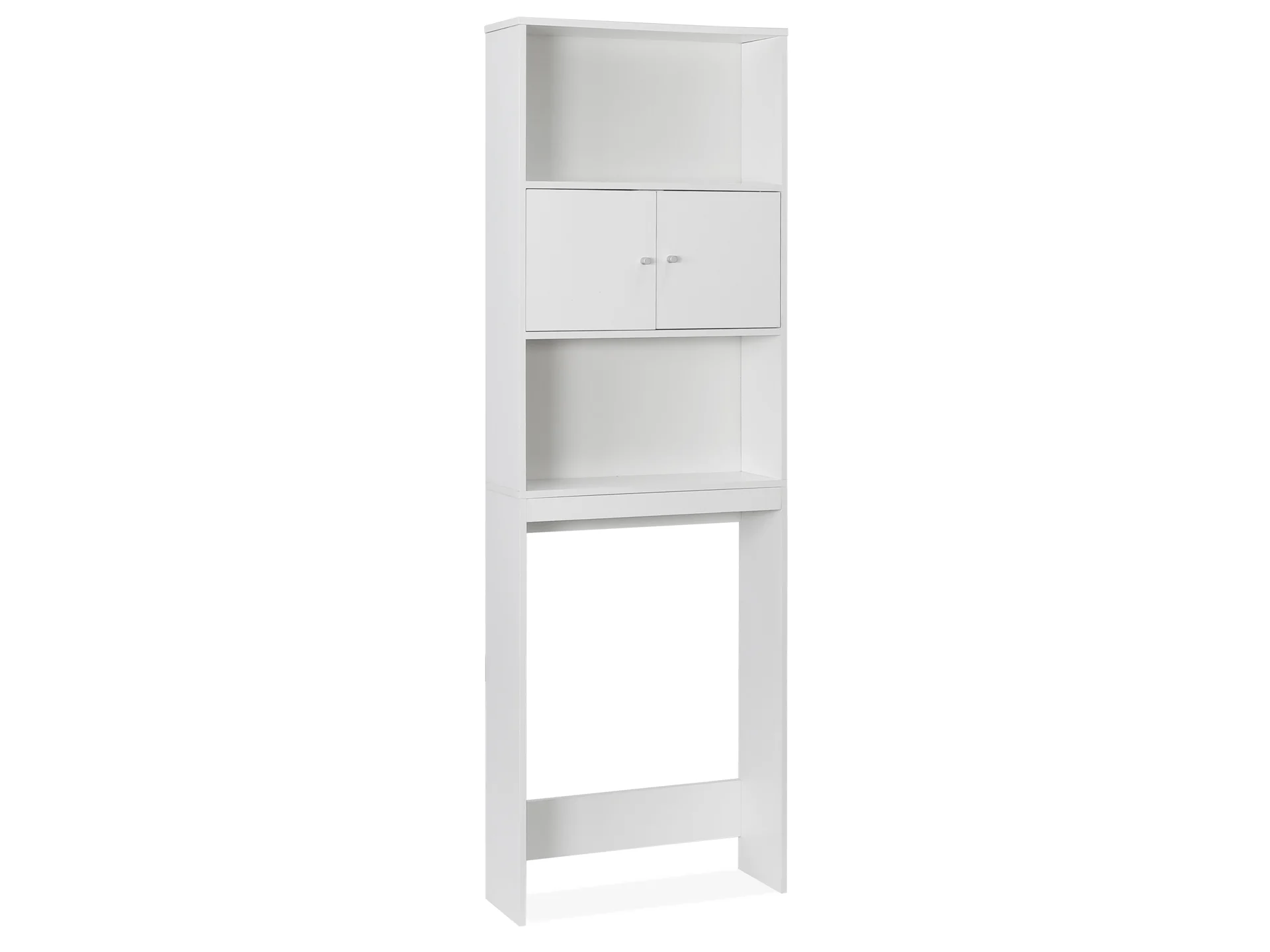 Ilmen Bathroom Over Toilet Shelf Storage - White - Image 2