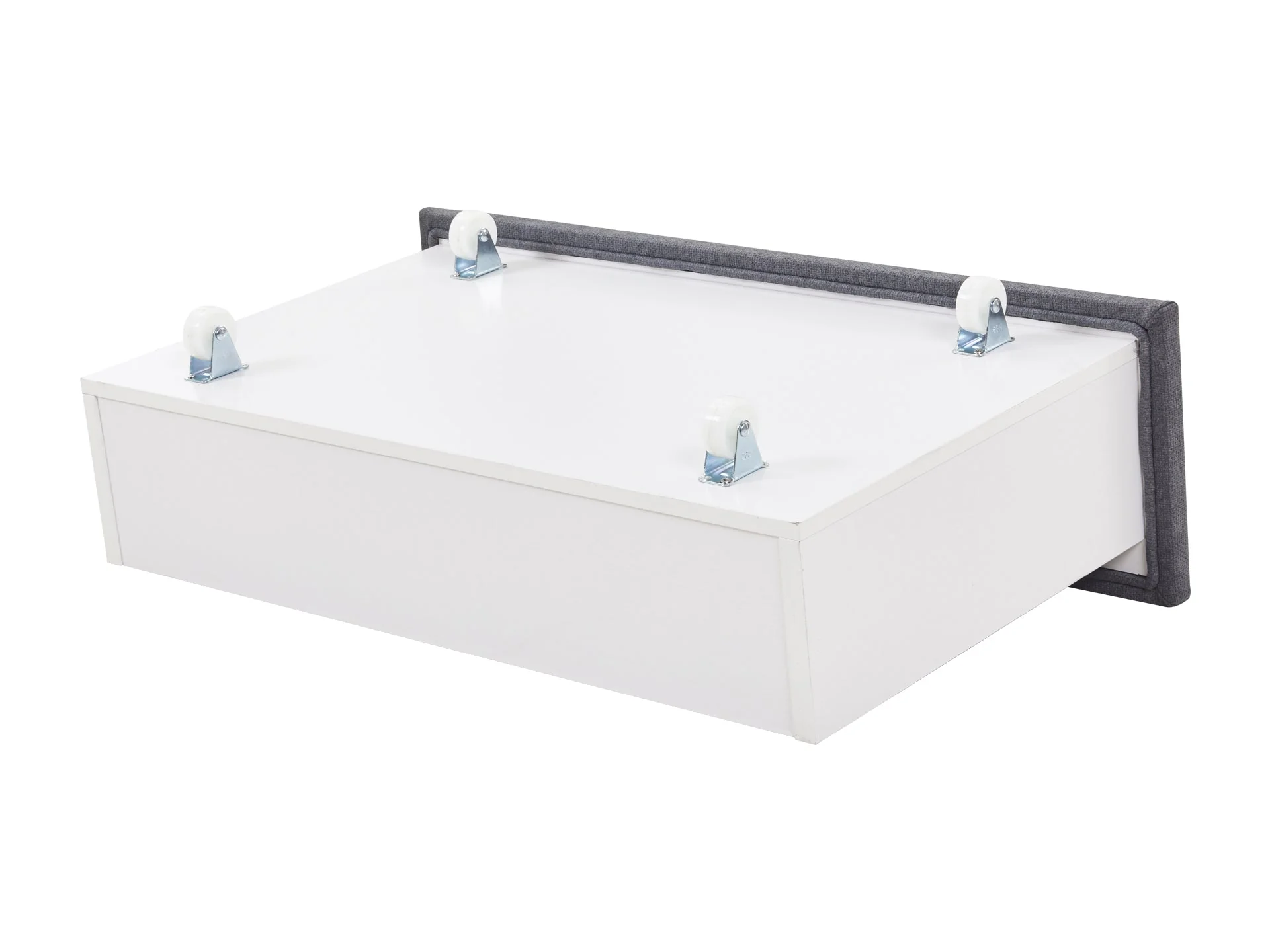 JULIAN King Bed with Drawers - DARK GREY - Image 8