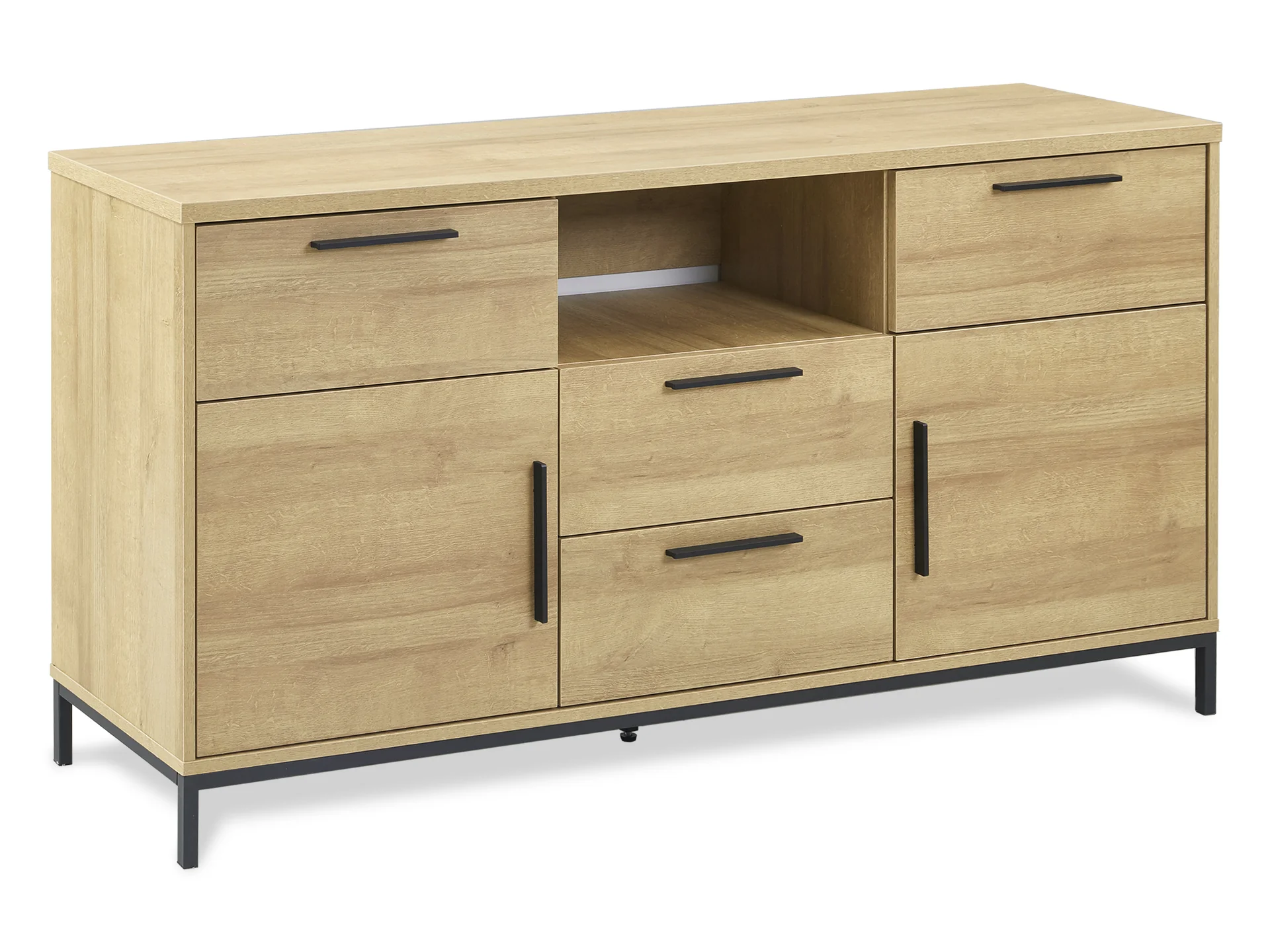 Kaden Sideboard Buffet Table - Oak - Image 2